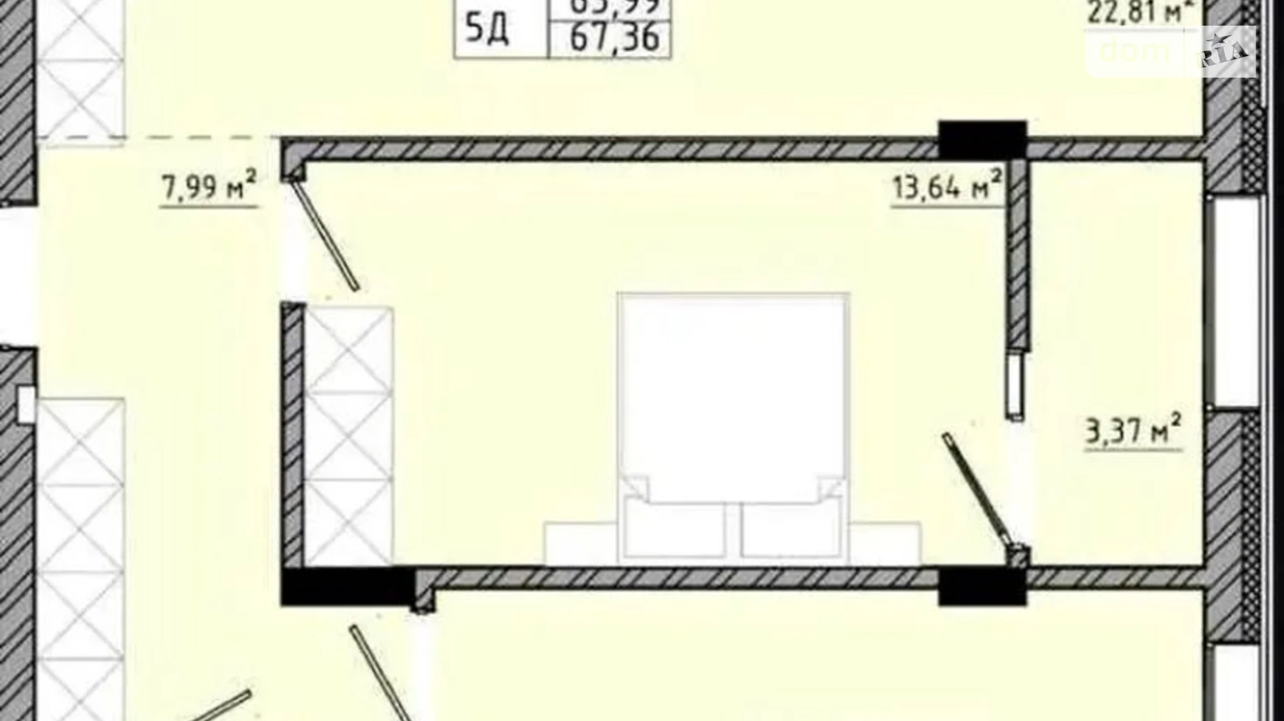 Продается 2-комнатная квартира 67 кв. м в Сокольниках, ул. Спортивная, 1 - фото 4