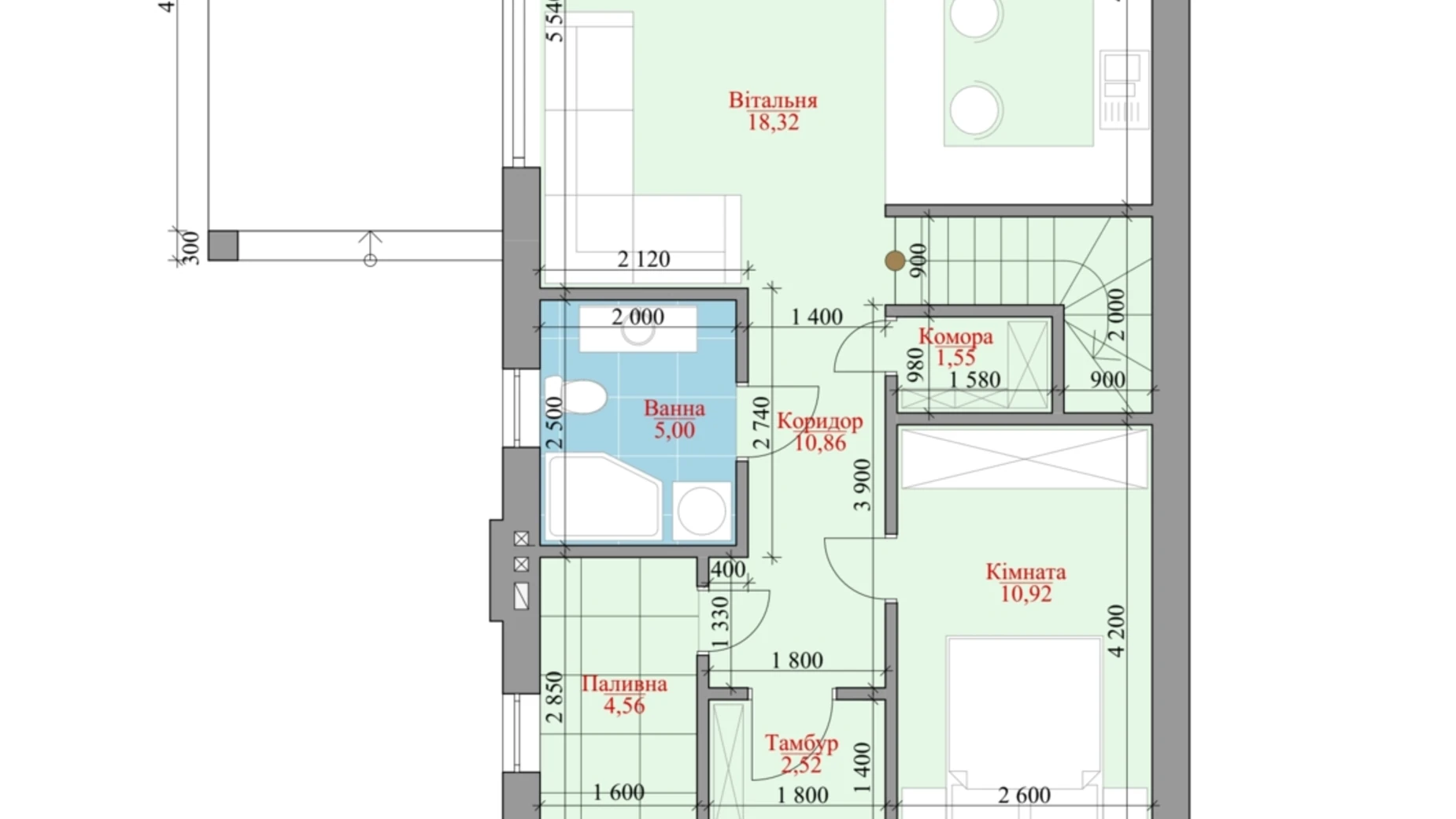 Продается дом на 2 этажа 120 кв. м с мансардой, цена: 680 $ - фото 5