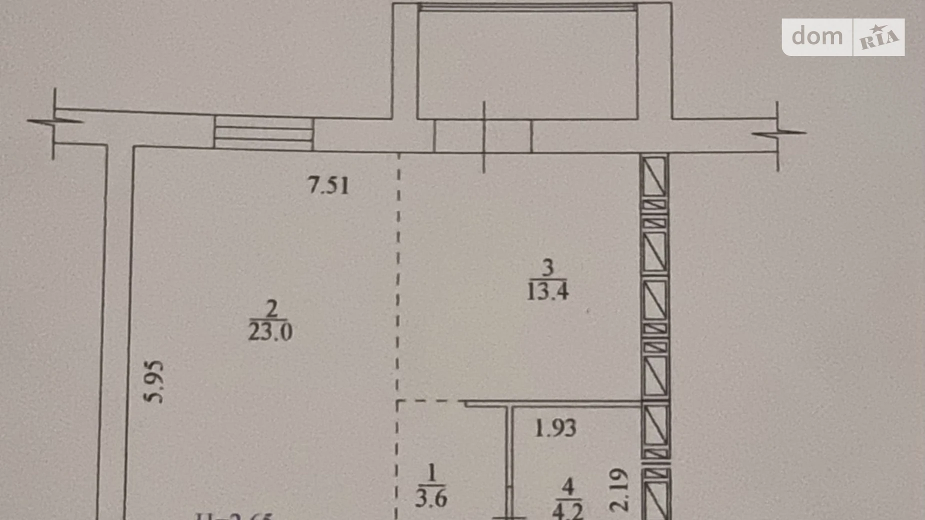 Продается 1-комнатная квартира 49.5 кв. м в Харькове, просп. Героев Харькова(Московский), 193Б - фото 5