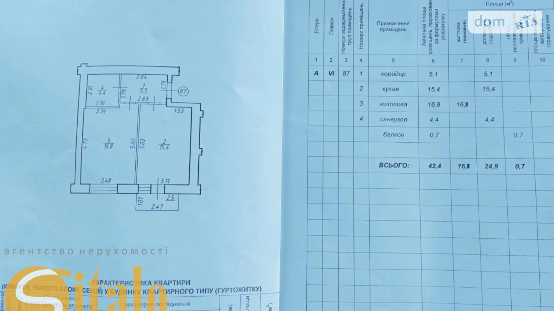 Продается 1-комнатная квартира 42.4 кв. м в Загвоздье, цена: 33000 $ - фото 3