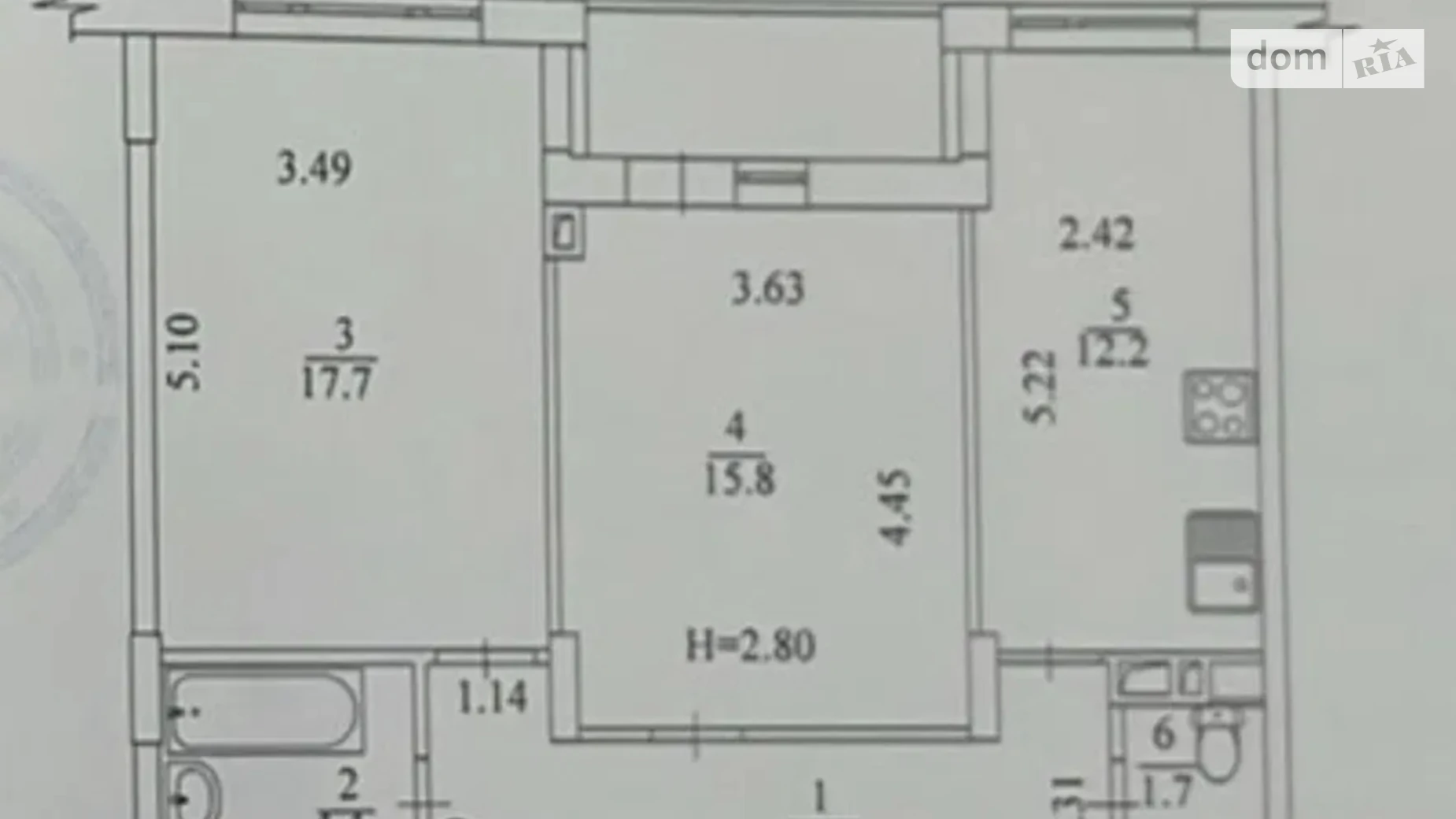 Продається 2-кімнатна квартира 64.4 кв. м у Харкові, просп. Героїв Харкова(Московський), 156 - фото 2