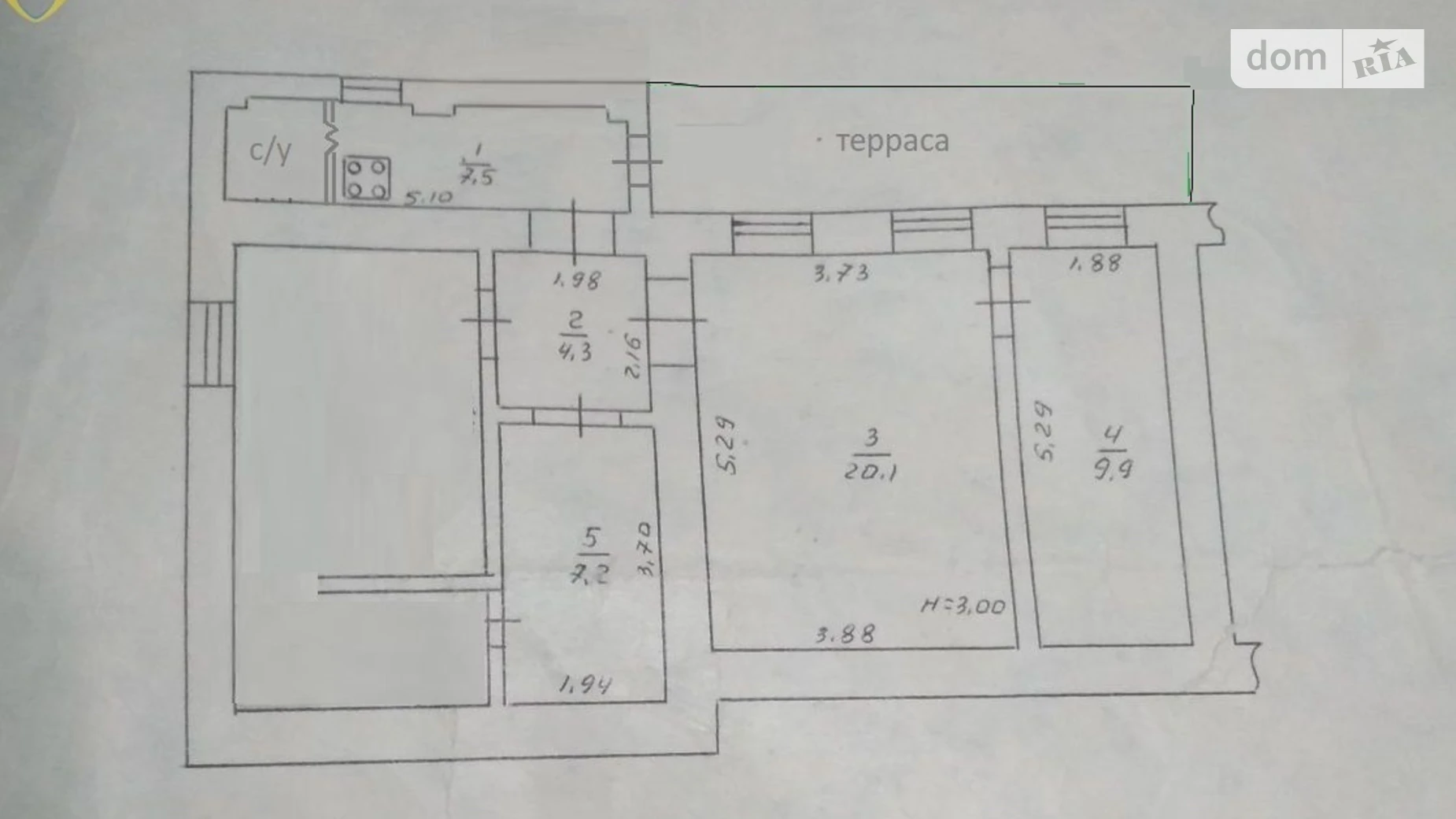 Продается 4-комнатная квартира 66 кв. м в Одессе, ул. Асташкина - фото 2