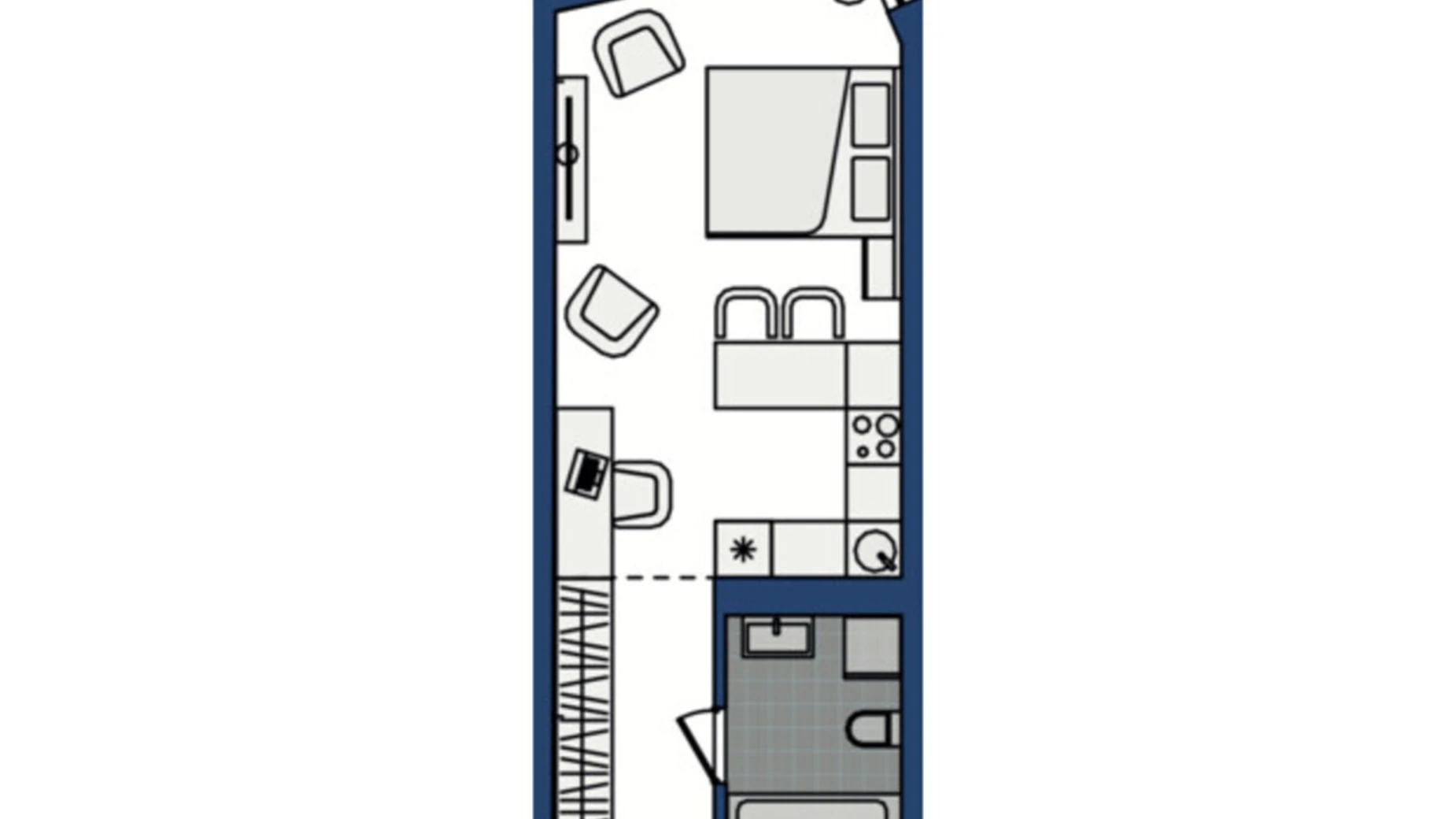 Продается 1-комнатная квартира 33.47 кв. м в Хмельницком, ул. Озерная, 20 - фото 2