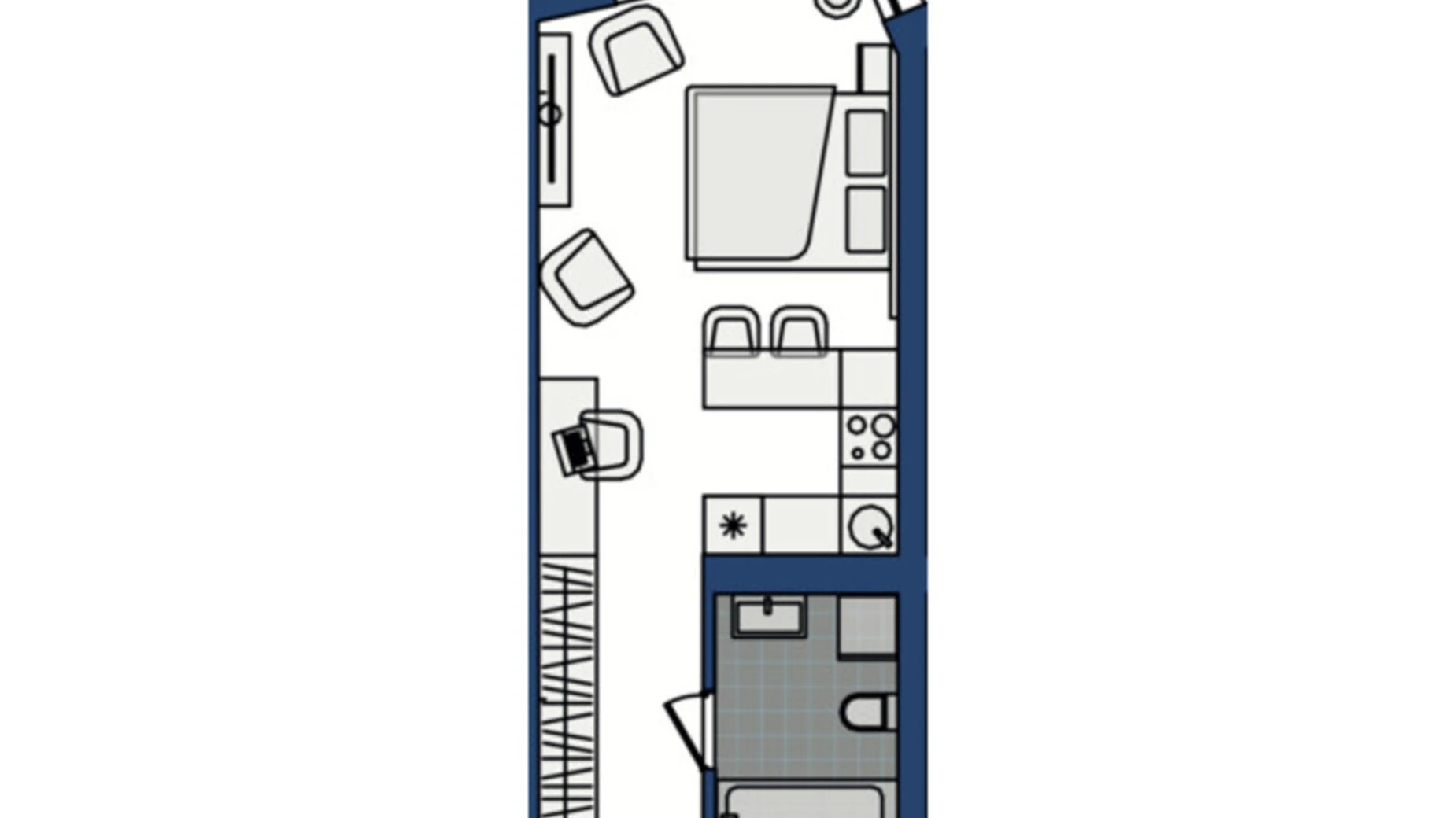 Продається 1-кімнатна квартира 31.42 кв. м у Хмельницькому, вул. Озерна, 20 - фото 2