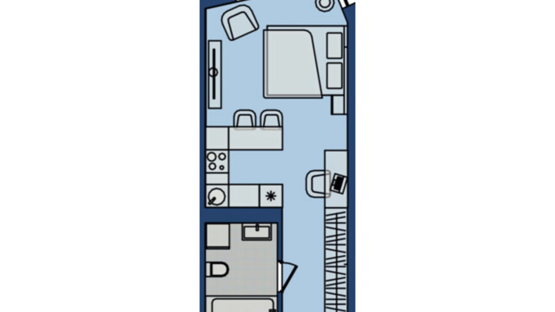 Продається 1-кімнатна квартира 30.39 кв. м у Хмельницькому, вул. Озерна, 20 - фото 2