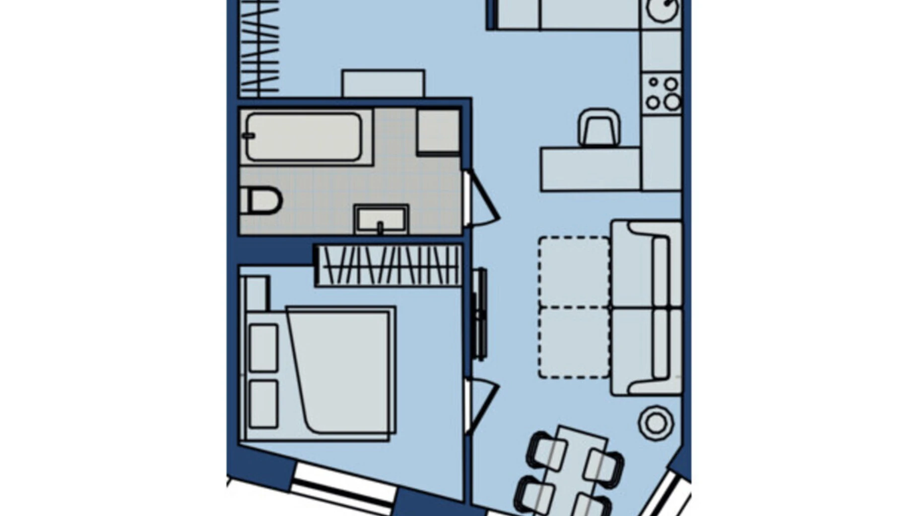 Продається 1-кімнатна квартира 41.76 кв. м у Хмельницькому, вул. Озерна, 20 - фото 2