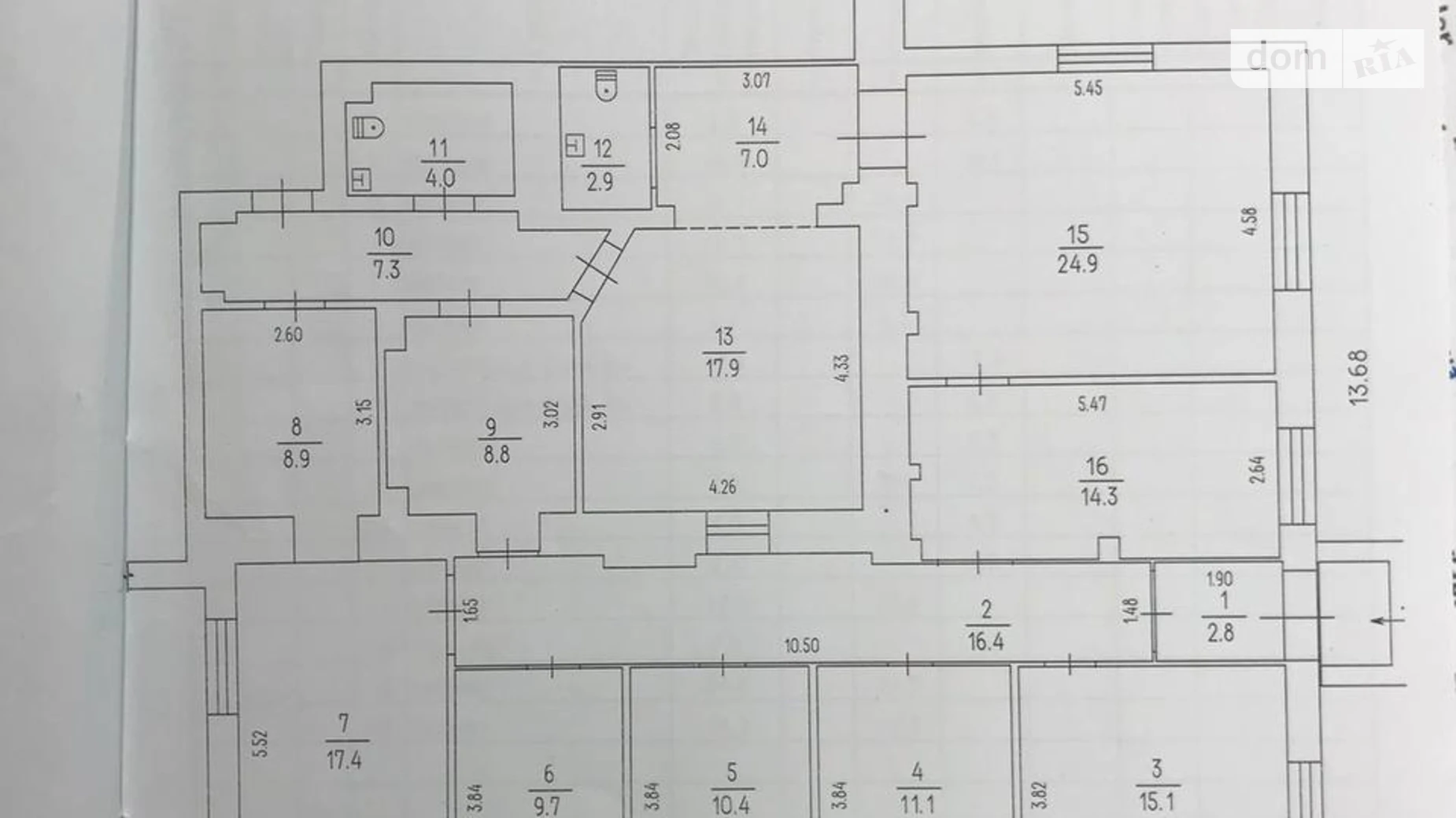 Сдается в аренду офис 178.9 кв. м в бизнес-центре, цена: 1250 $ - фото 2