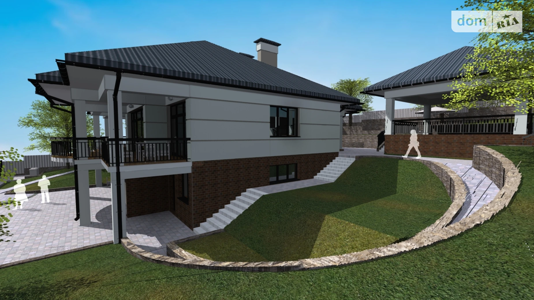 Продается дом на 2 этажа 238 кв. м с камином, цена: 138000 $ - фото 2