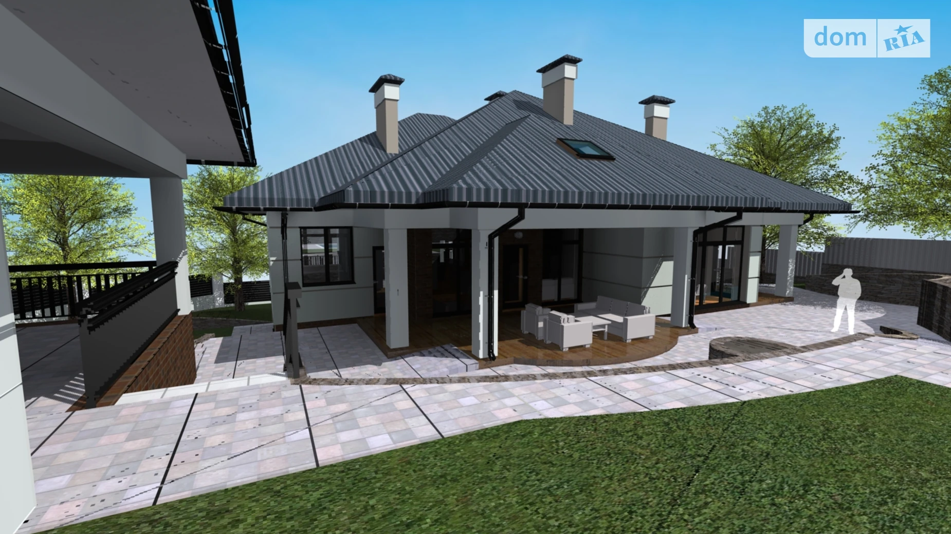 Продается дом на 2 этажа 238 кв. м с камином, цена: 138000 $ - фото 5