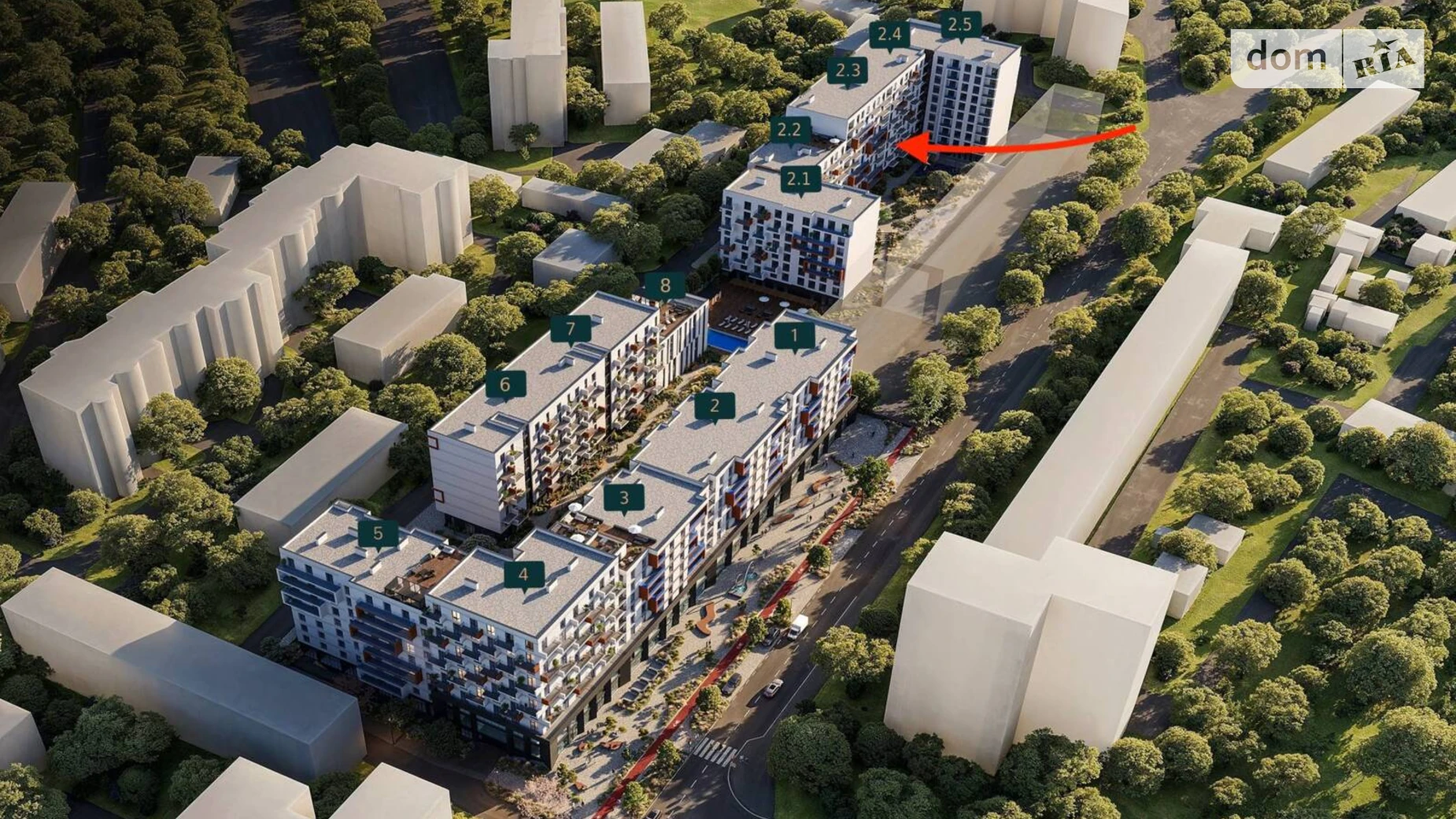 Продается 1-комнатная квартира 45.28 кв. м в Львове, цена: 85500 $ - фото 5