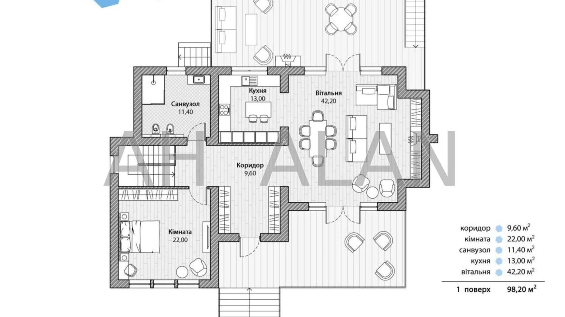 Продается дом на 3 этажа 333 кв. м с балконом, цена: 265000 $ - фото 3