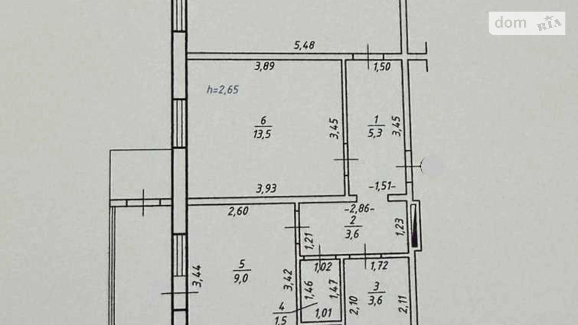 Продається 2-кімнатна квартира 59.9 кв. м у, цена: 57000 $ - фото 3