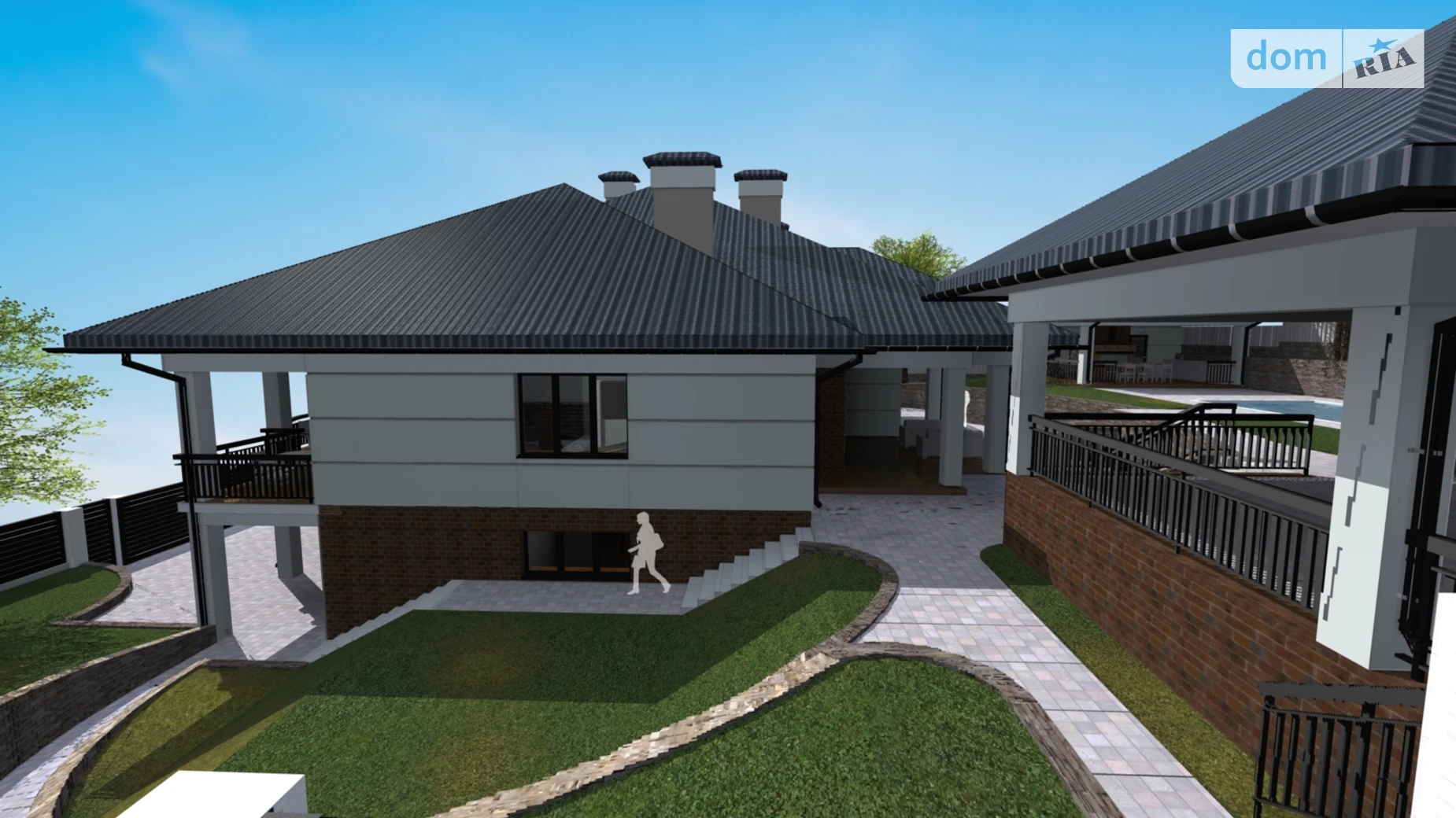 Продается дом на 2 этажа 238 кв. м с мансардой, цена: 138000 $ - фото 3