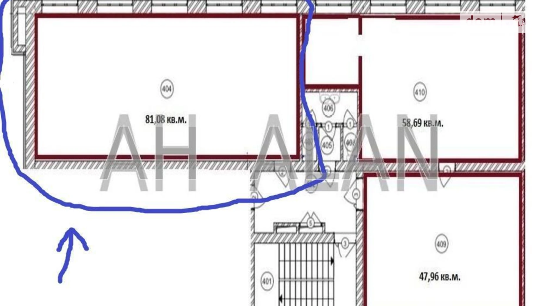 Сдается в аренду офис 89.18 кв. м в бизнес-центре, цена: 35672 грн - фото 5