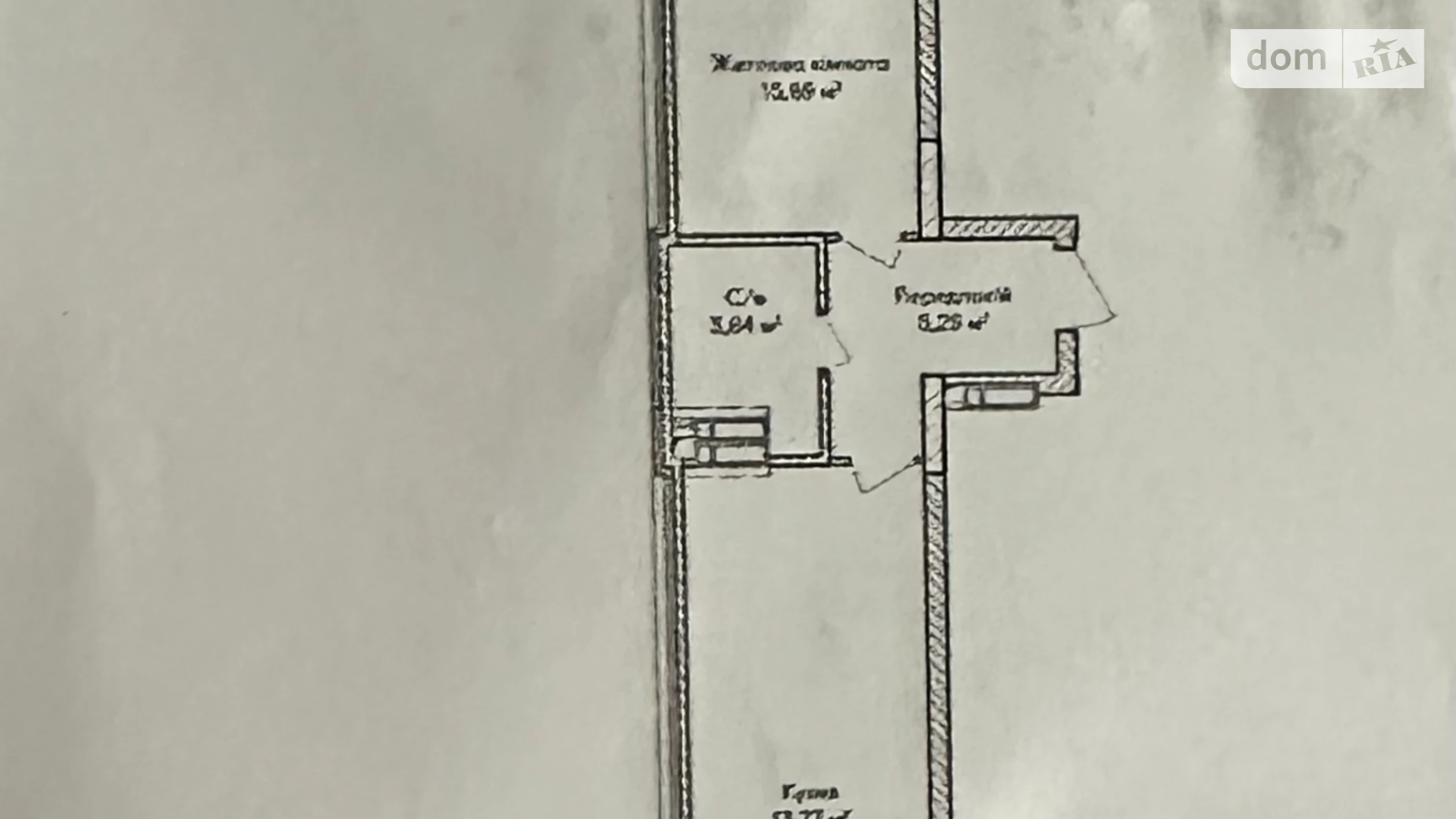 Продается 1-комнатная квартира 44 кв. м в Ирпене, ул. Ольги Кобылянской(Достоевского), 1В/17 - фото 5