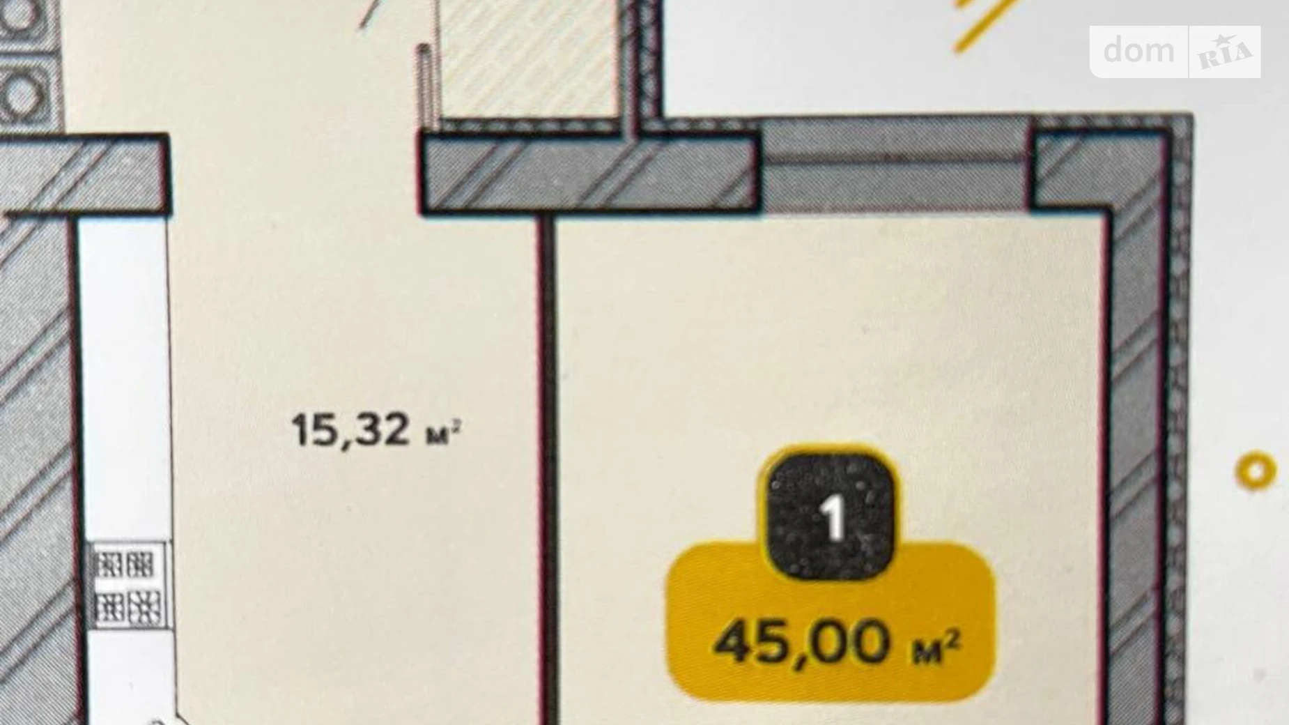 Продается 2-комнатная квартира 48 кв. м в Хмельницком, ул. Институтская, 6/1А - фото 5