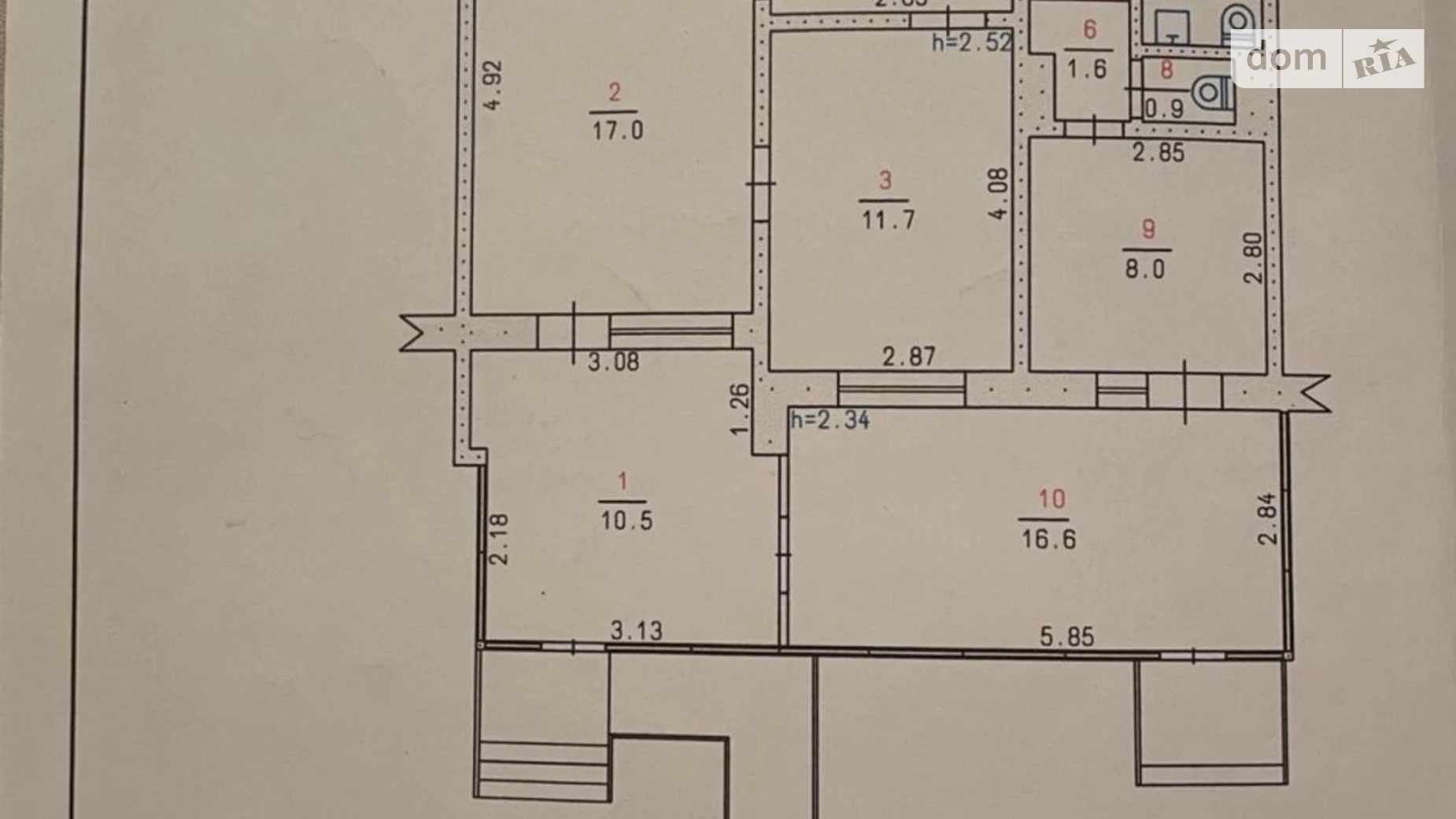 Продается помещения свободного назначения 74 кв. м в 5-этажном здании, цена: 185000 $ - фото 3