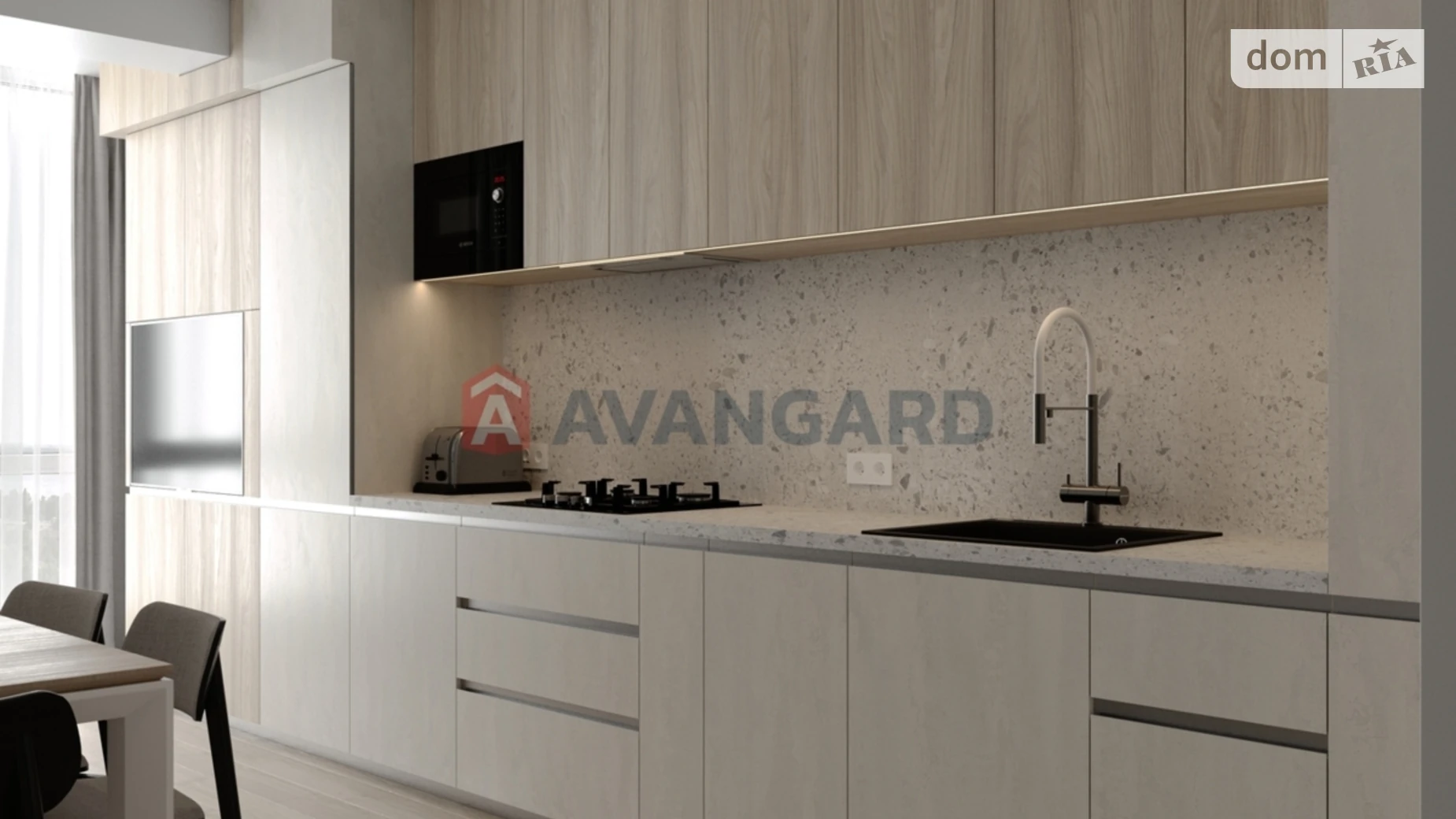 1-комнатная квартира 52 кв. м в Запорожье, бул. Центральный, 28 - фото 3