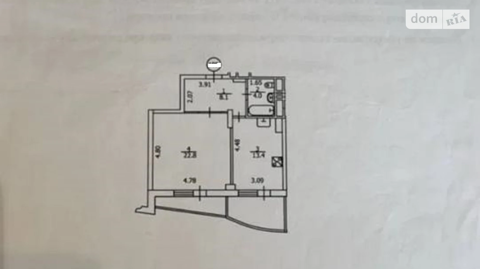 Продается 1-комнатная квартира 58.8 кв. м в Киеве, просп. Владимира Ивасюка, 47А - фото 5