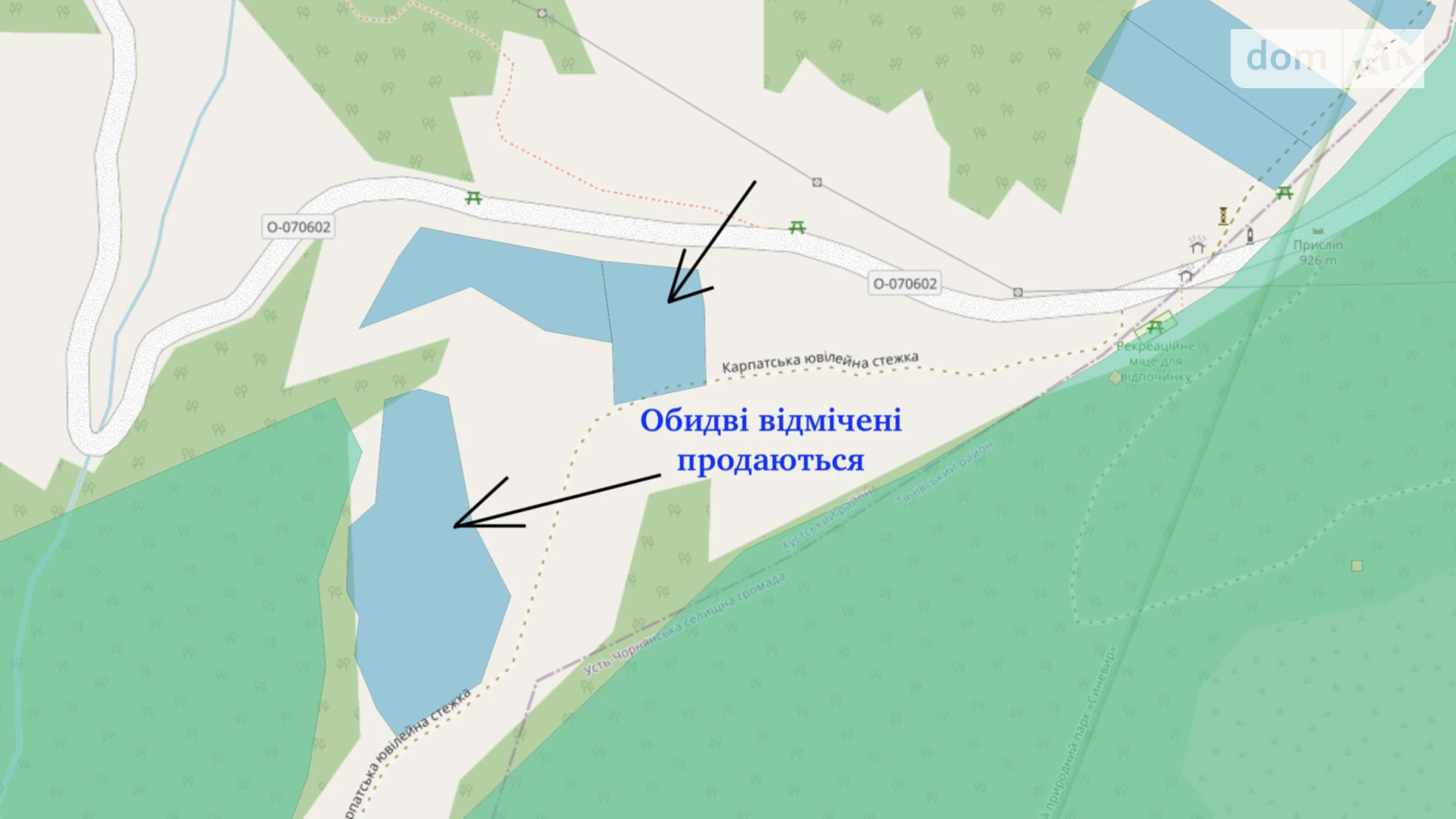 Продается земельный участок 1.4008 соток в Закарпатской области, цена: 63000 $ - фото 4