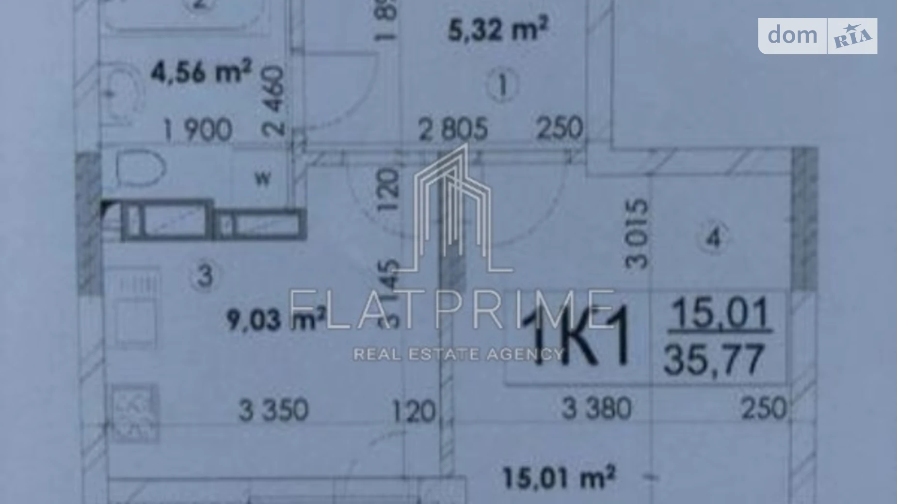 Продается 1-комнатная квартира 36 кв. м в Киеве, цена: 24500 $ - фото 2