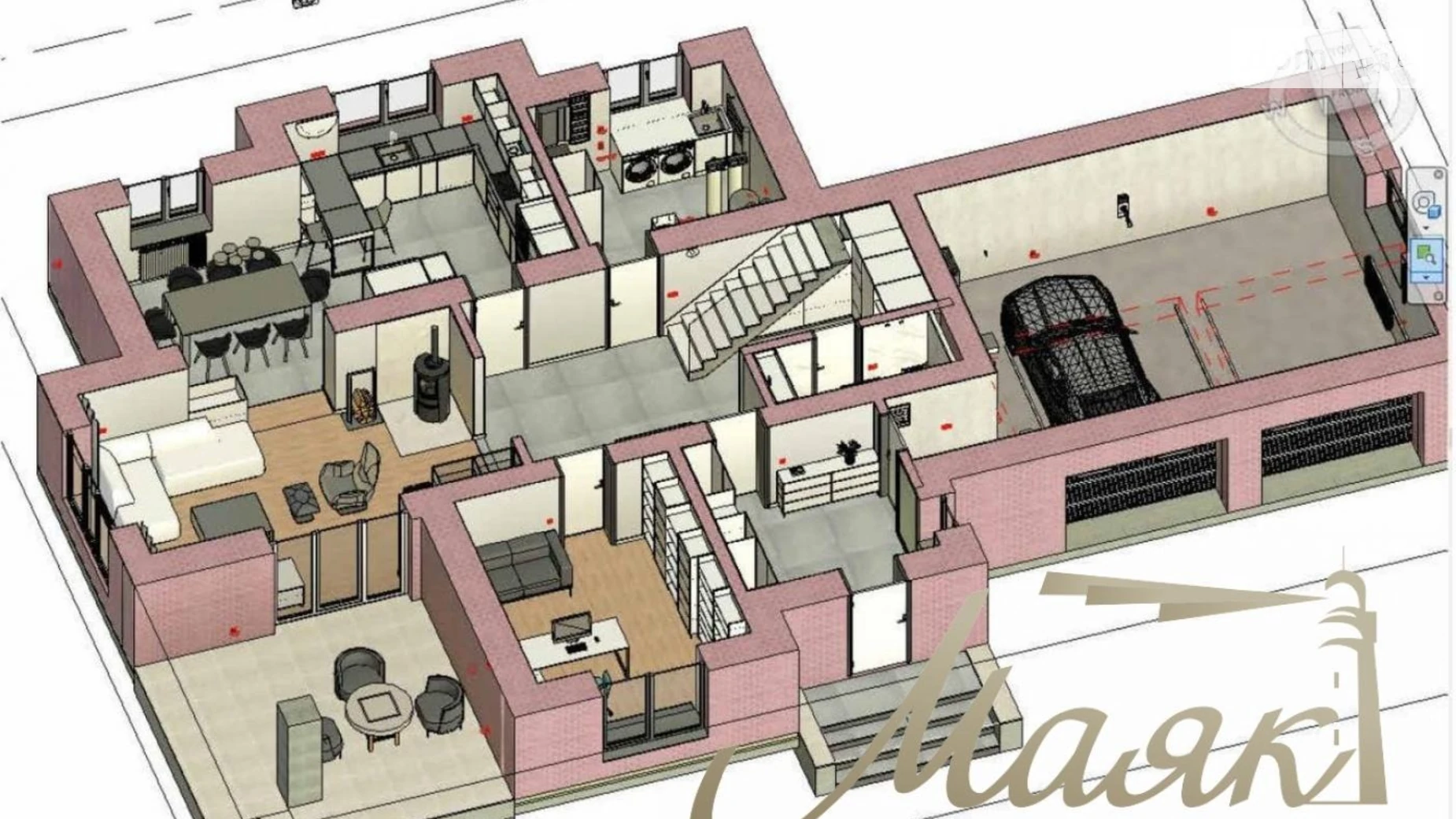 Продается дом на 2 этажа 325.7 кв. м с мебелью, цена: 460000 $ - фото 2