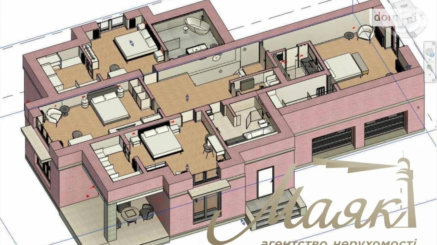 Продается дом на 2 этажа 325.7 кв. м с мебелью, цена: 460000 $ - фото 3