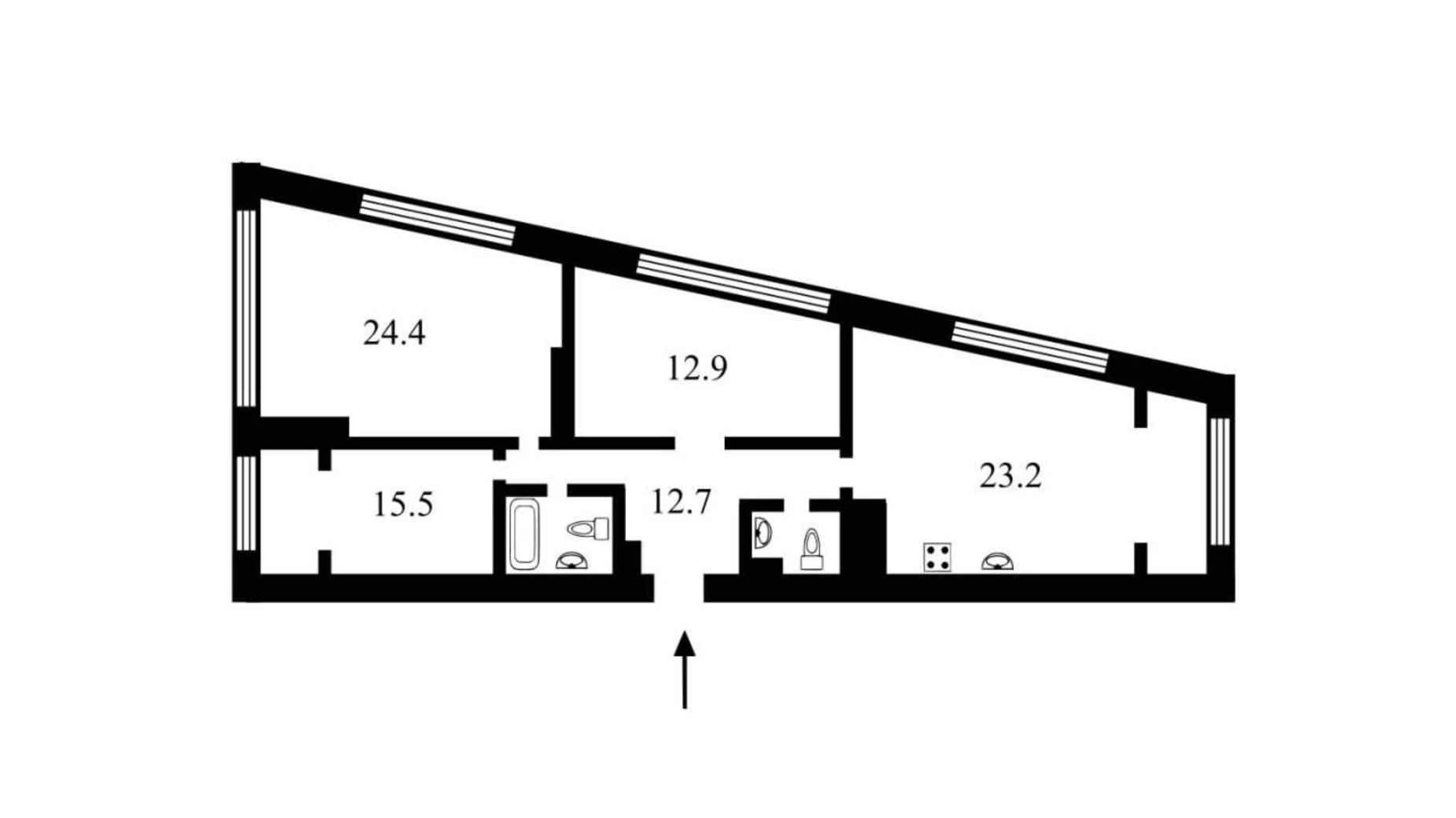 Продается 3-комнатная квартира 95.4 кв. м в Киеве, цена: 135000 $ - фото 2