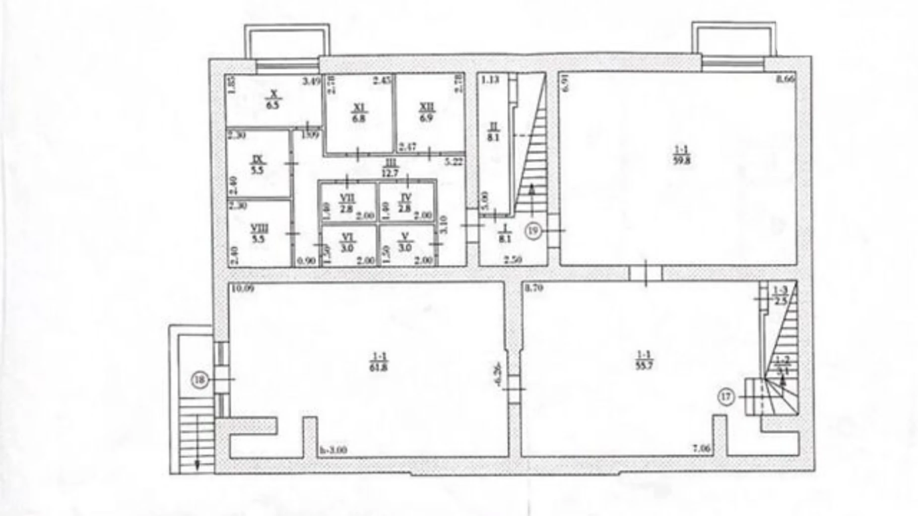 Продается помещения свободного назначения 180 кв. м в 5-этажном здании, цена: 90000 $ - фото 2