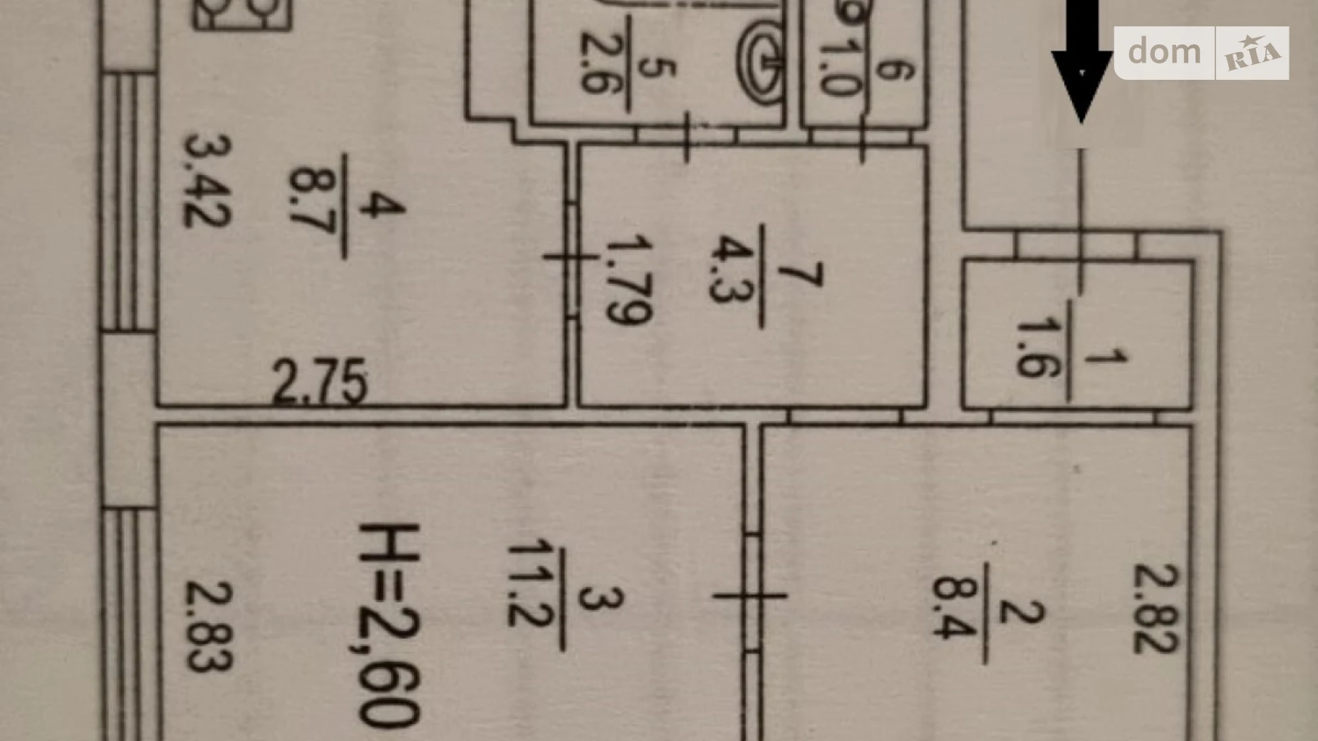 Продается 1-комнатная квартира 38 кв. м в Киеве, ул. Героев Днепра, 16 - фото 4