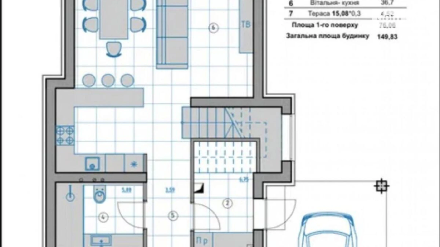 Продается дом на 2 этажа 145 кв. м с садом, цена: 179000 $ - фото 3