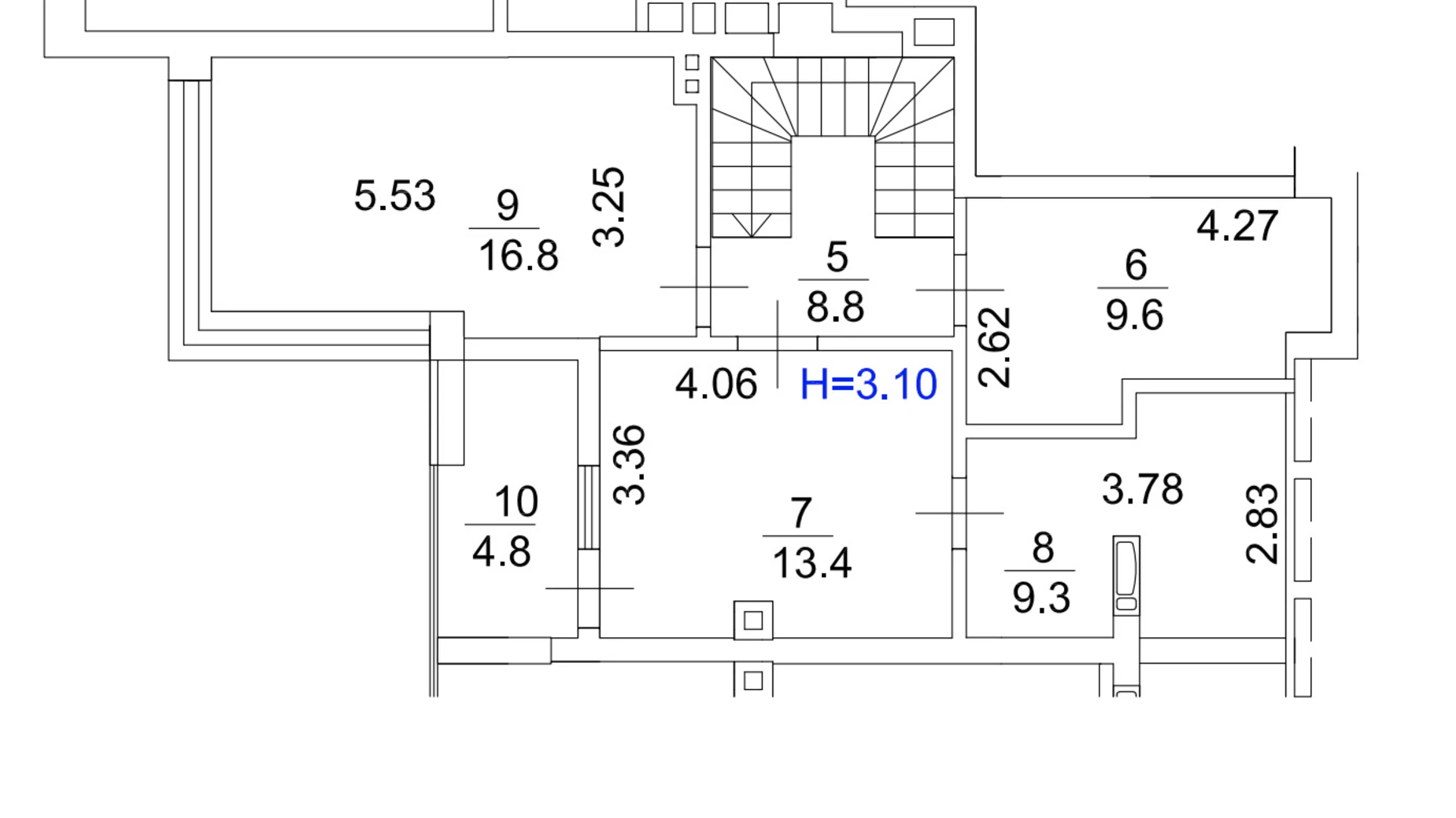 Продается 3-комнатная квартира 118.5 кв. м в Киеве, ул. Зверинецкая, 70А - фото 3