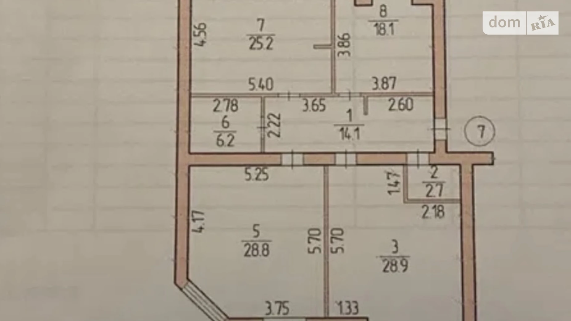 Продается 3-комнатная квартира 128.8 кв. м в Николаеве, ул. Игоря Бедзая(Чкалова (Центр)) - фото 5