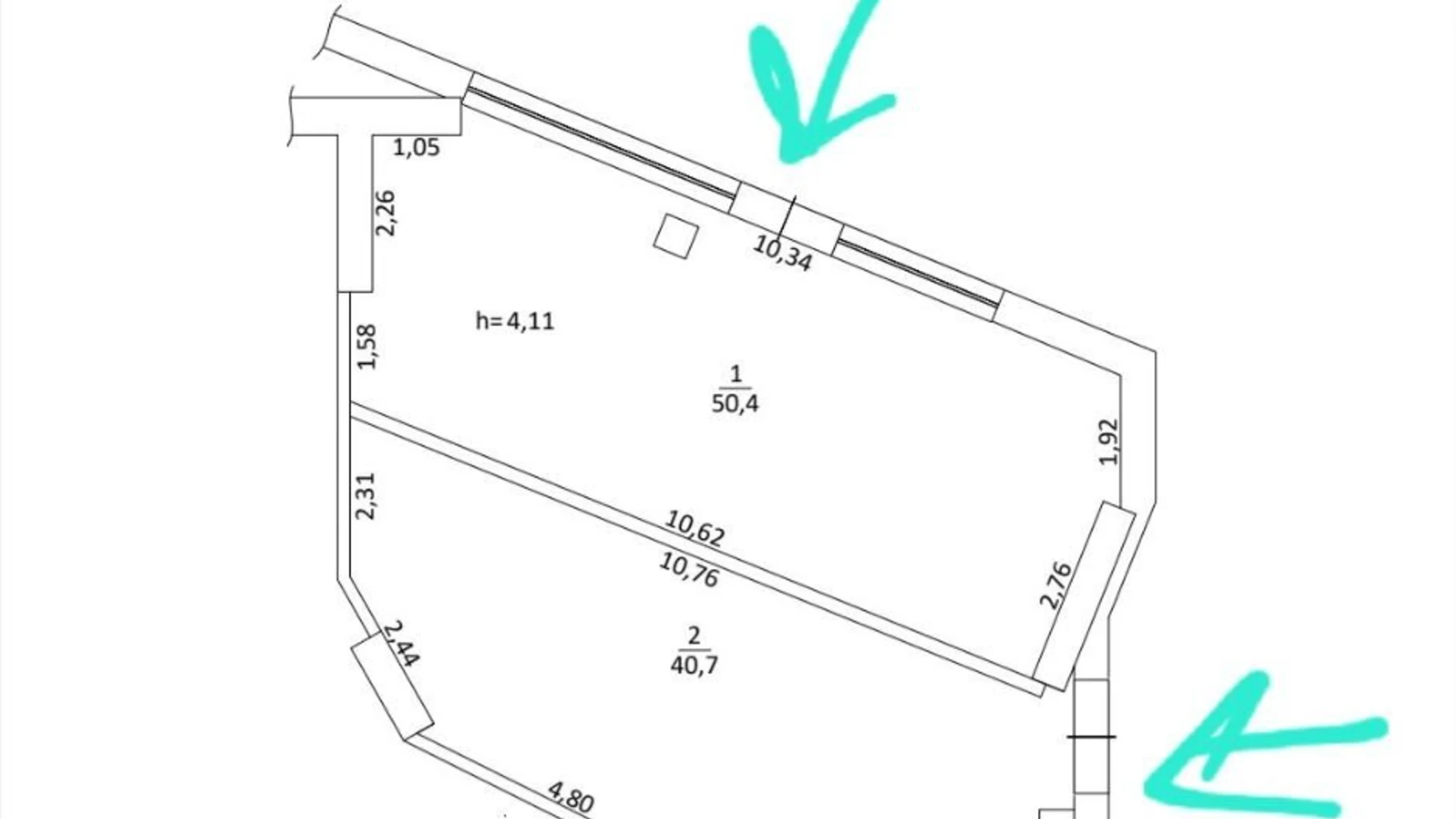 Продается помещения свободного назначения 93.3 кв. м в 36-этажном здании, цена: 295000 $ - фото 5