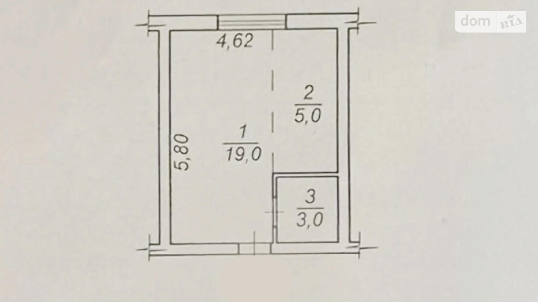 Продается 1-комнатная квартира 27 кв. м в Лиманке, ул. 9-й Массив - фото 3