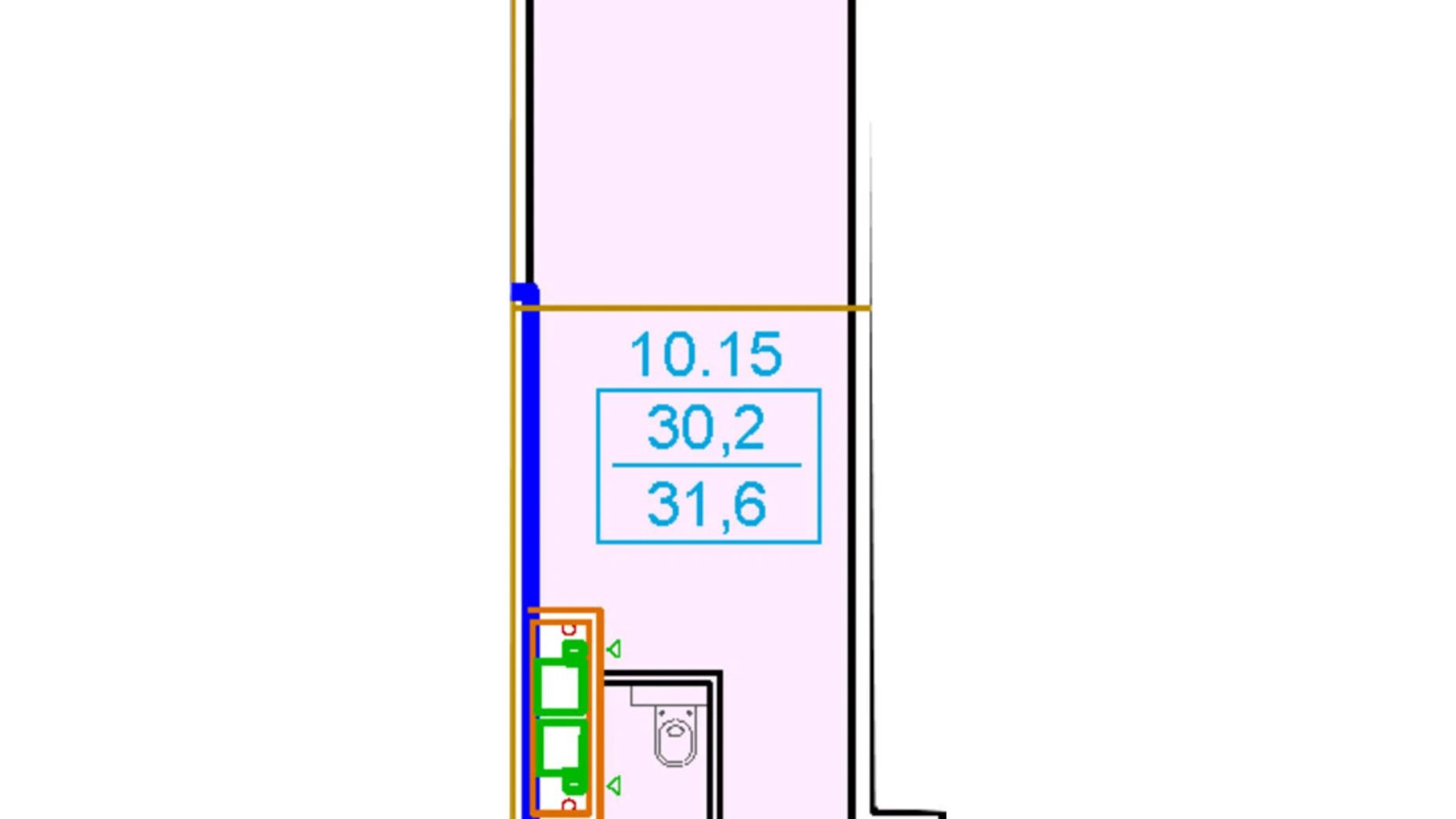 Продается 1-комнатная квартира 31.6 кв. м в Одессе, ул. Генуэзская, 1Ж - фото 2