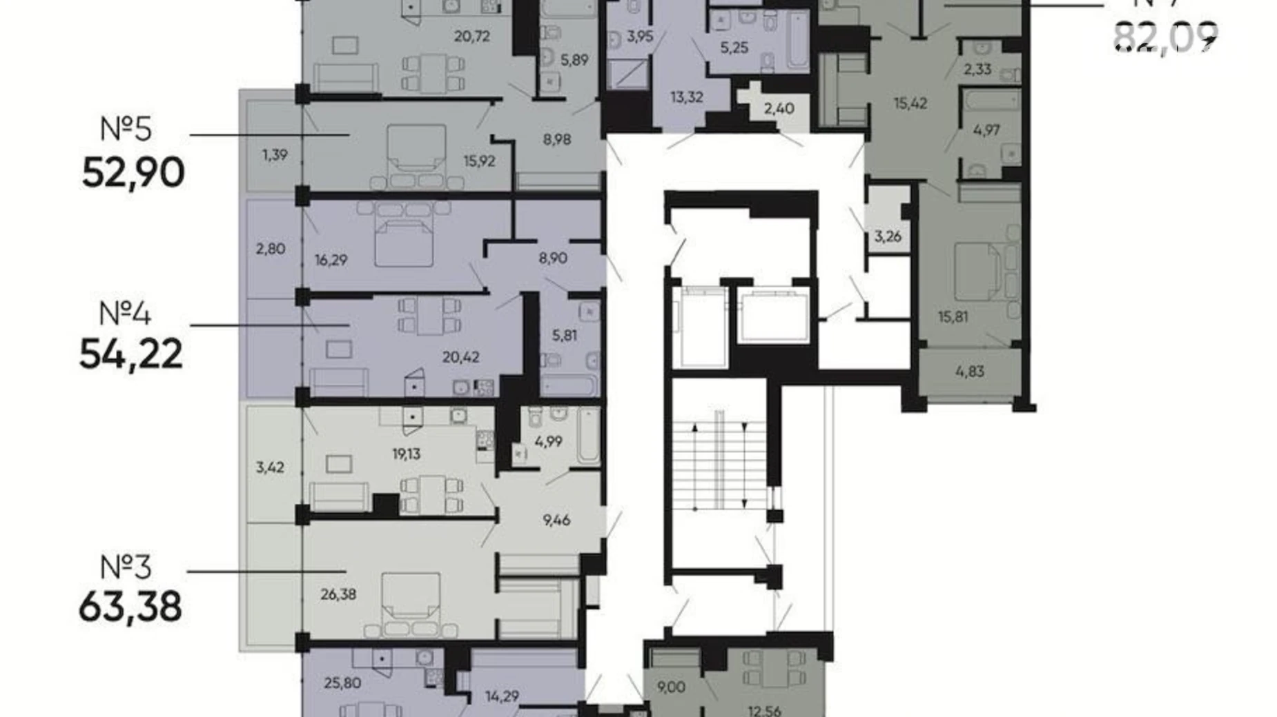 Продается 2-комнатная квартира 70.11 кв. м в Львове, цена: 87600 $ - фото 3