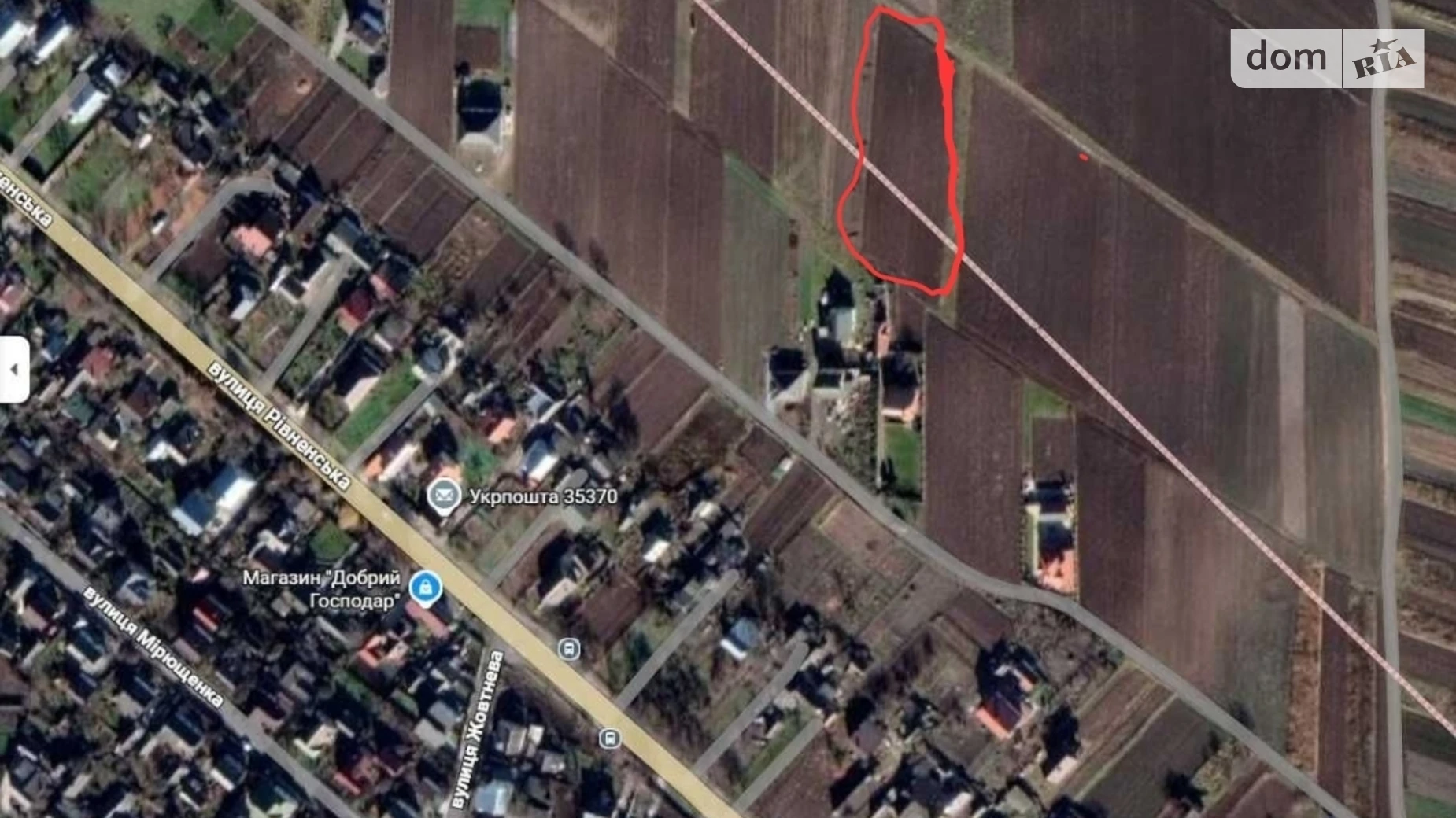 Продается земельный участок 33.14 соток в Ровенской области, цена: 52800 $ - фото 2