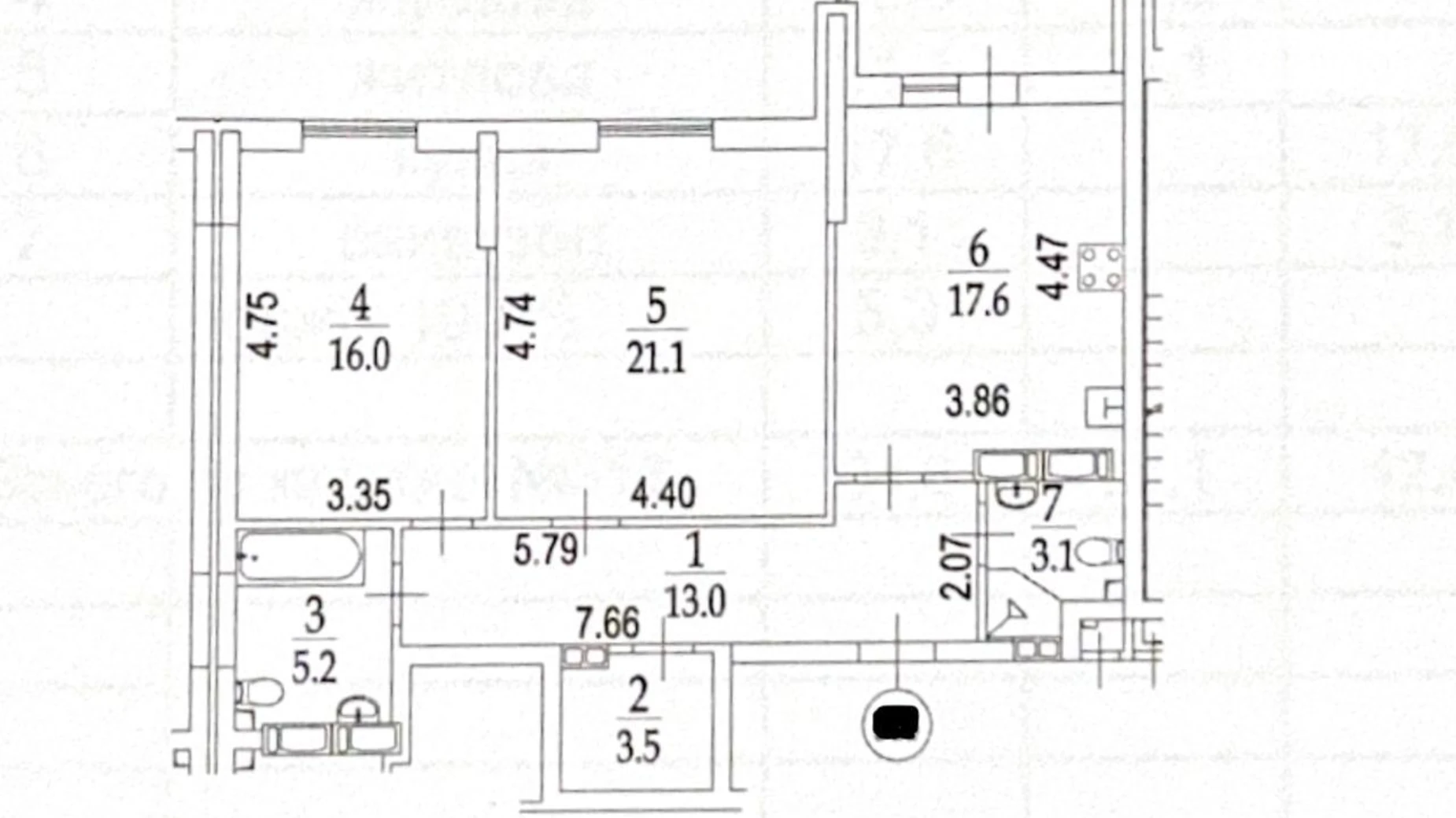 Продається 2-кімнатна квартира 85 кв. м у, цена: 123000 $ - фото 2