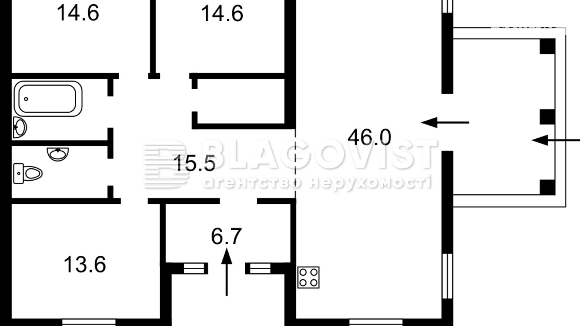Продается одноэтажный дом 124.8 кв. м с баней/сауной, цена: 89000 $ - фото 3