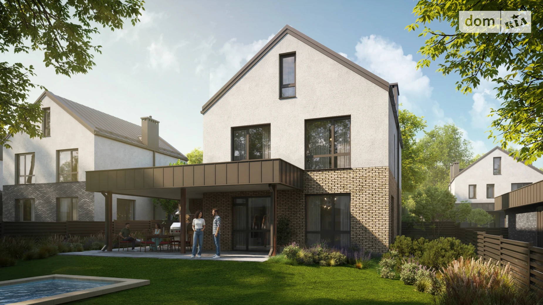 Продается дом на 2 этажа 199.63 кв. м с подвалом, цена: 269501 $ - фото 2