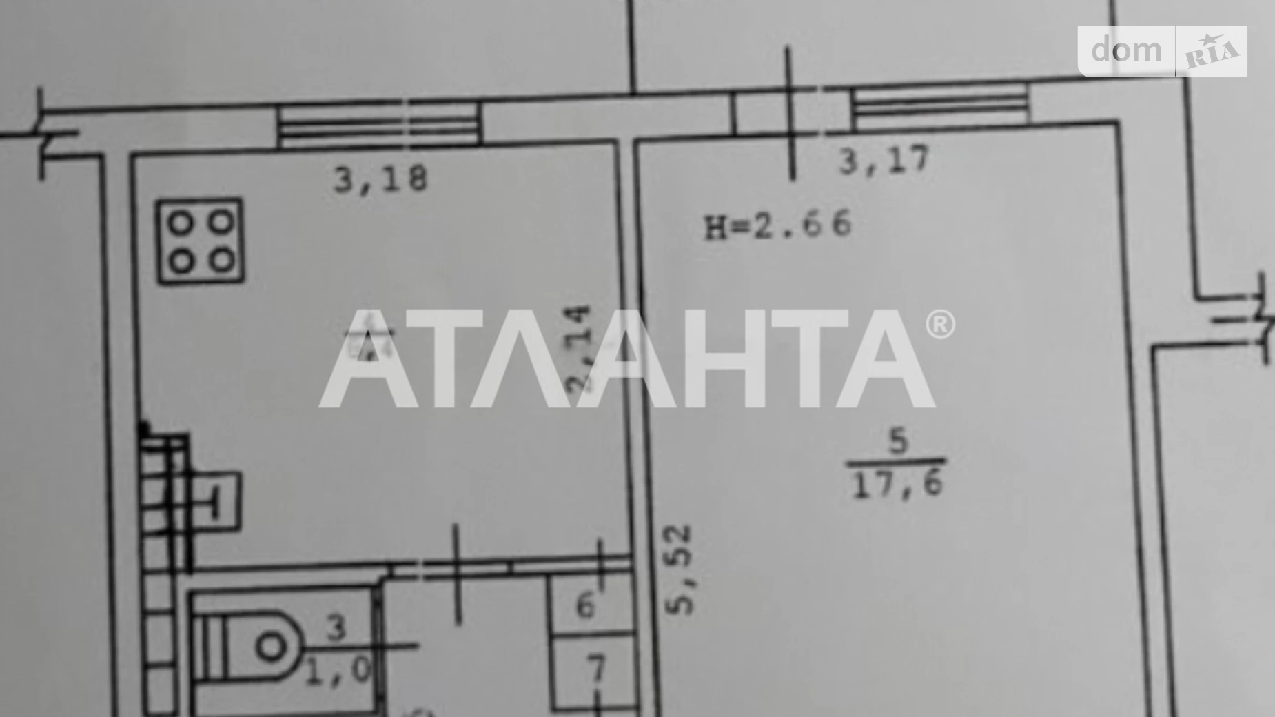 Продається 1-кімнатна квартира 34.6 кв. м у Одесі, вул. Балківська - фото 5