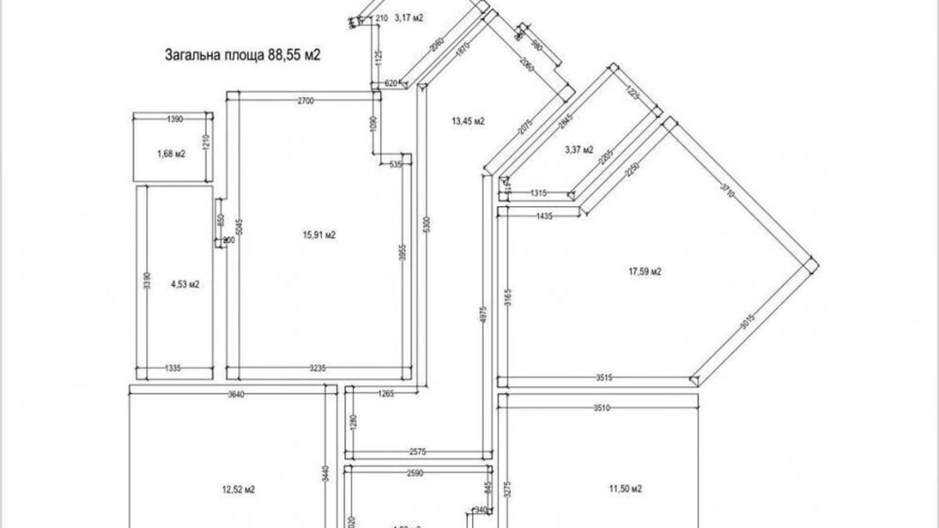 Продается 3-комнатная квартира 88 кв. м в Киеве, ул. Ивана Выговского(Маршала Гречко) - фото 2