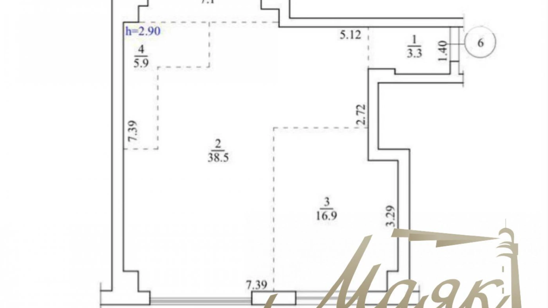 Продается 2-комнатная квартира 72 кв. м в Киеве, ул. Саперное Поле, 5А - фото 2