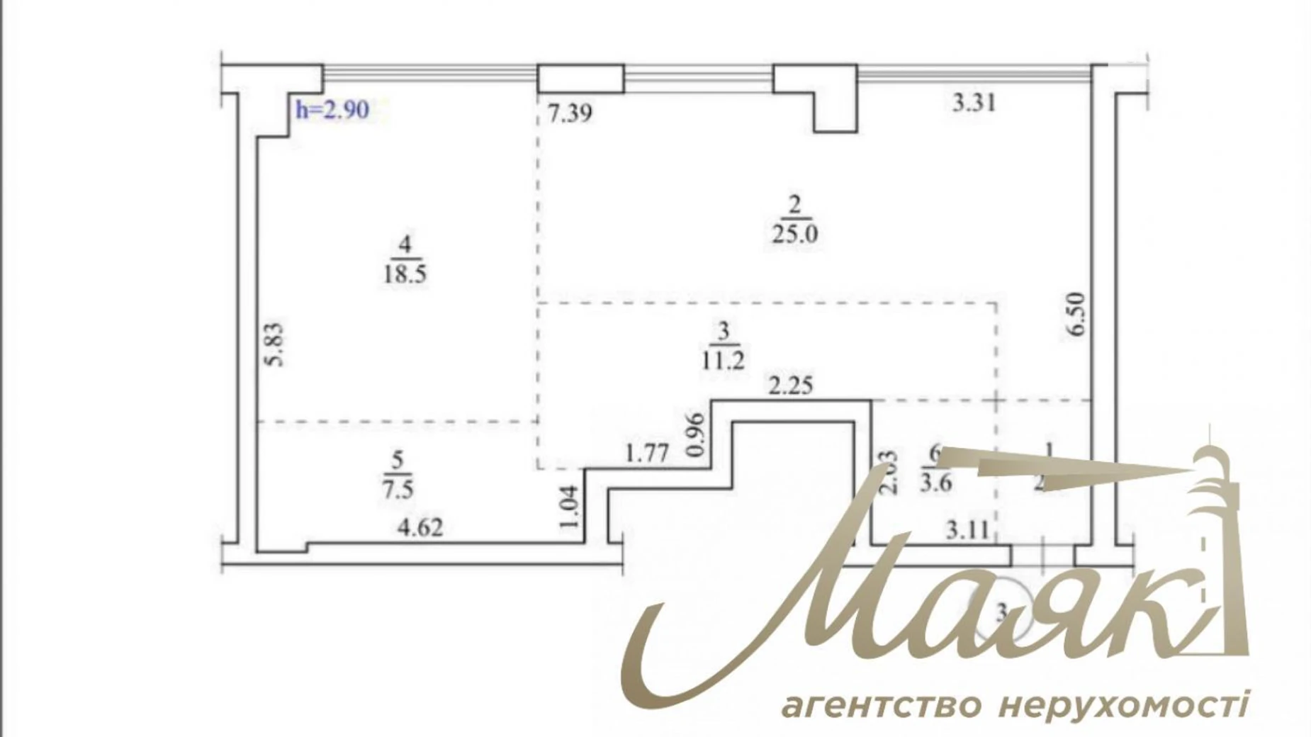 Продается 2-комнатная квартира 69 кв. м в Киеве, ул. Саперное Поле, 5А - фото 5