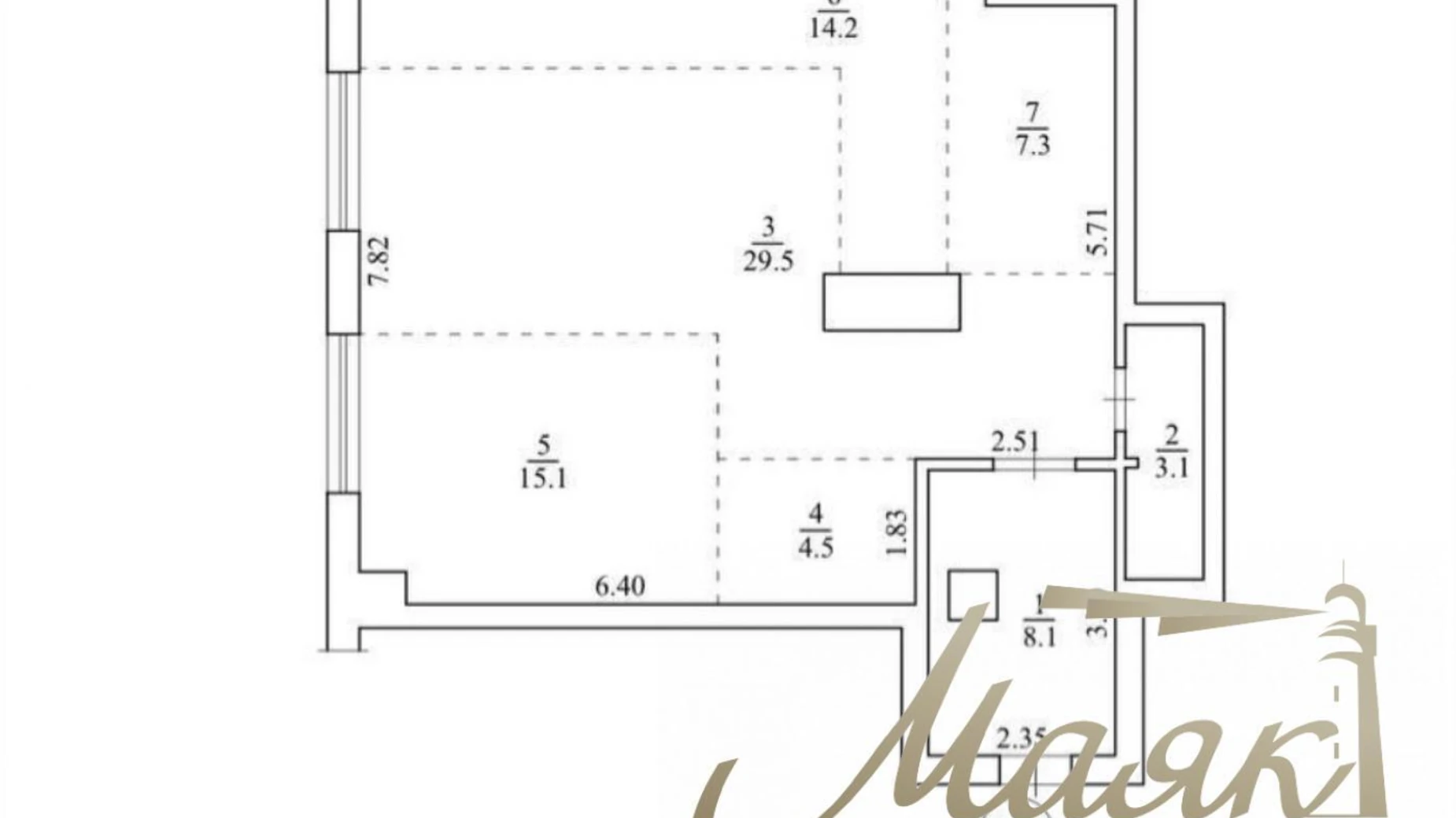 Продается 3-комнатная квартира 82 кв. м в Киеве, ул. Саперное Поле, 5А - фото 3