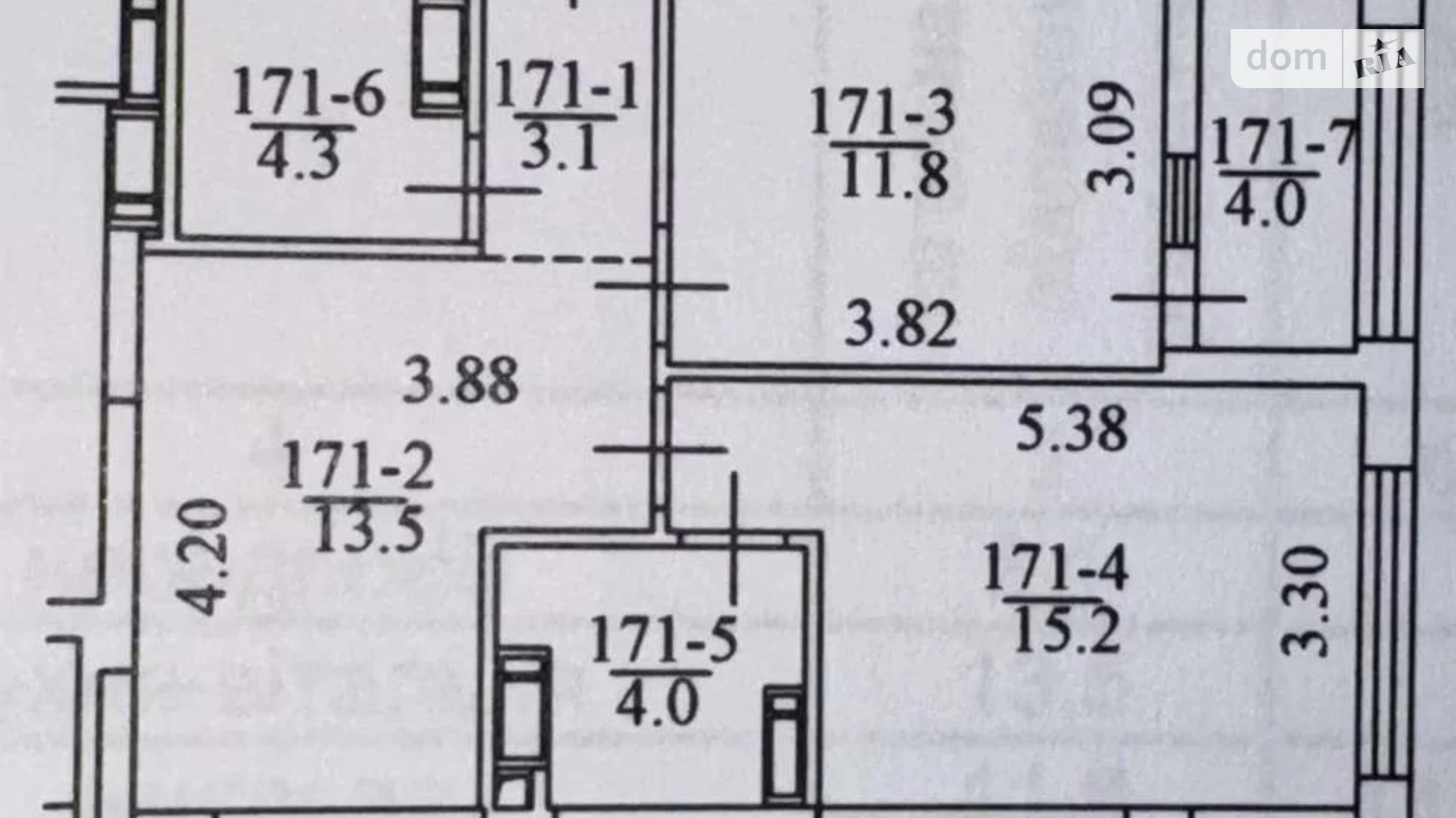 Продается 2-комнатная квартира 56 кв. м в Киеве, ул. Вавиловых, 9 - фото 2