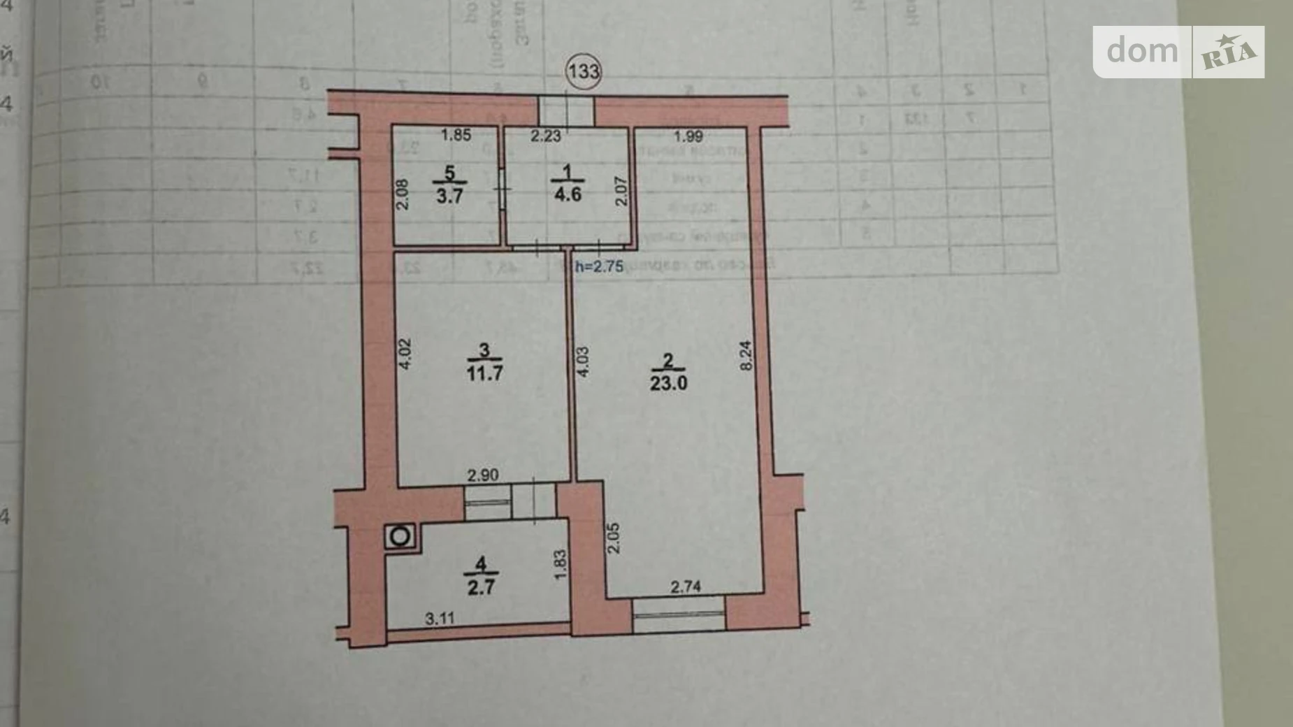 Продается 1-комнатная квартира 48 кв. м в Хмельницком, ул. Степана Бандеры, 30А - фото 5