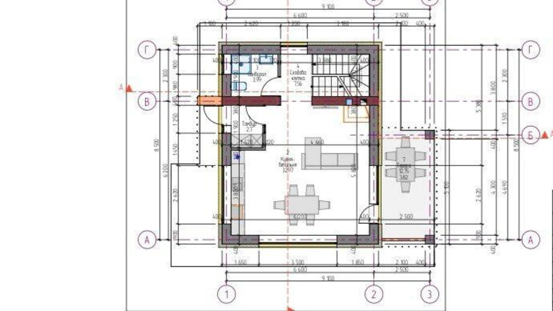 Продается дом на 2 этажа 100 кв. м с камином, цена: 210000 $ - фото 5