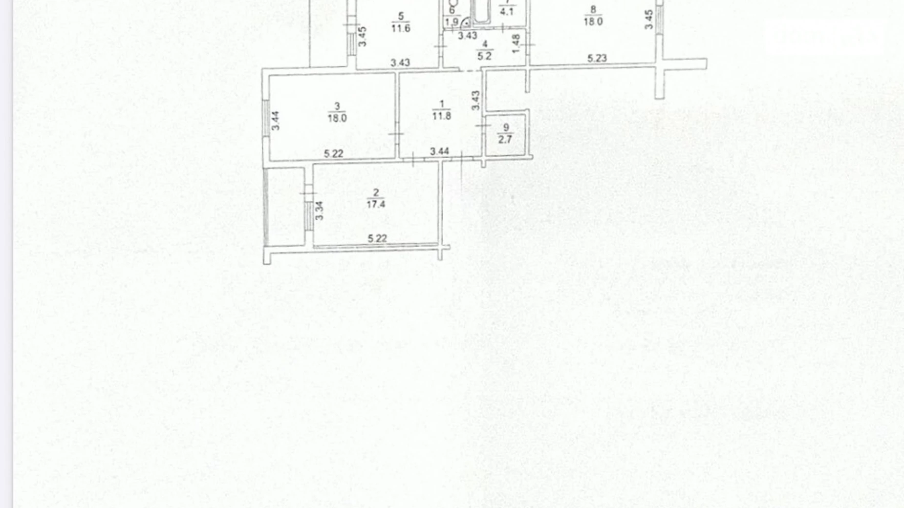 Продается 3-комнатная квартира 98 кв. м в Киеве, ул. Сергeя Данченко, 1 корпус 5 - фото 2